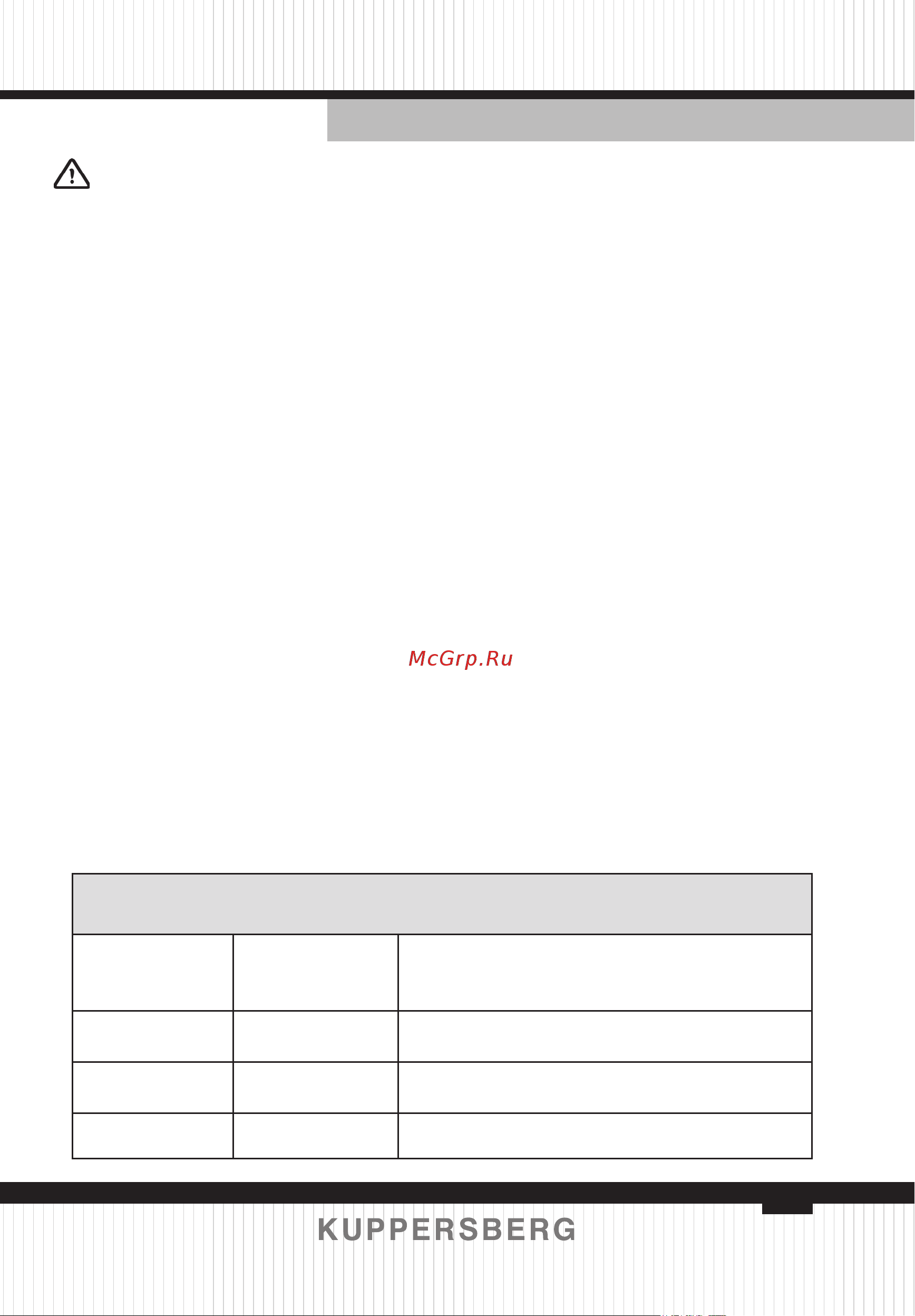 Kuppersberg DDL 990 B [11/28] Helpful information