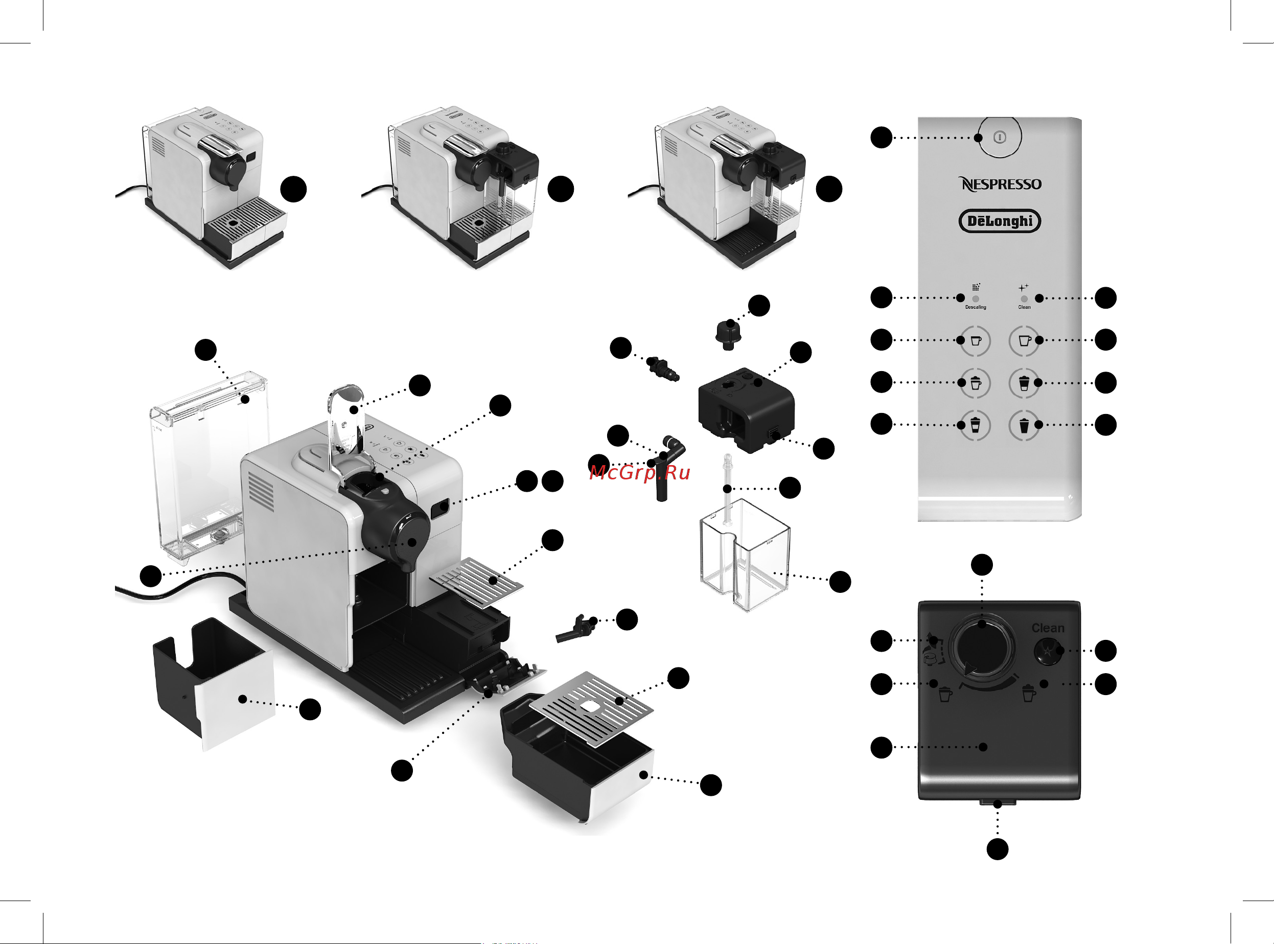 Delonghi Nespresso Inissia EN560.W [3/198] Overview