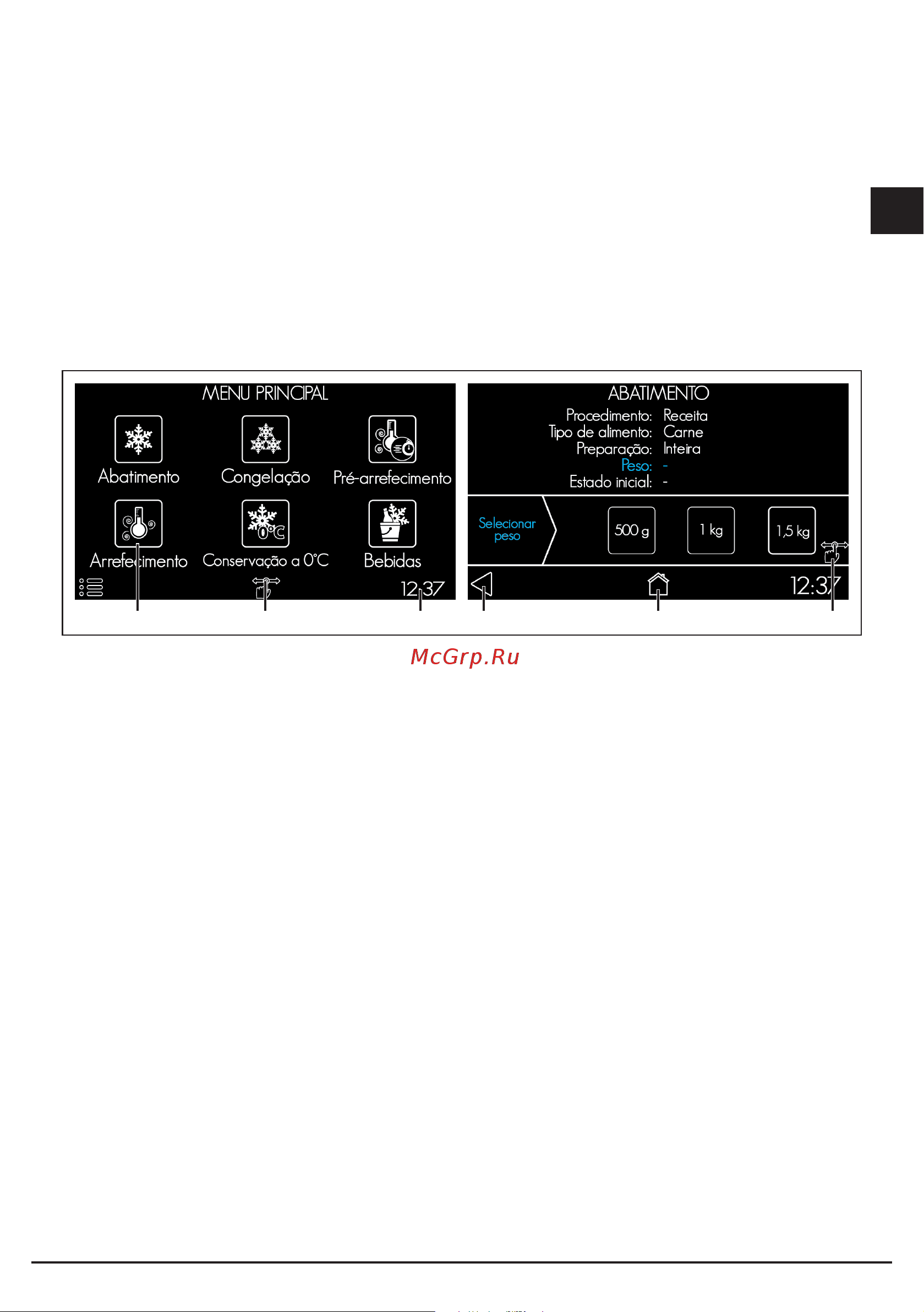 Fulgor Milano FBC 4500 TC X [13/192] Il display e l interazione con l utente