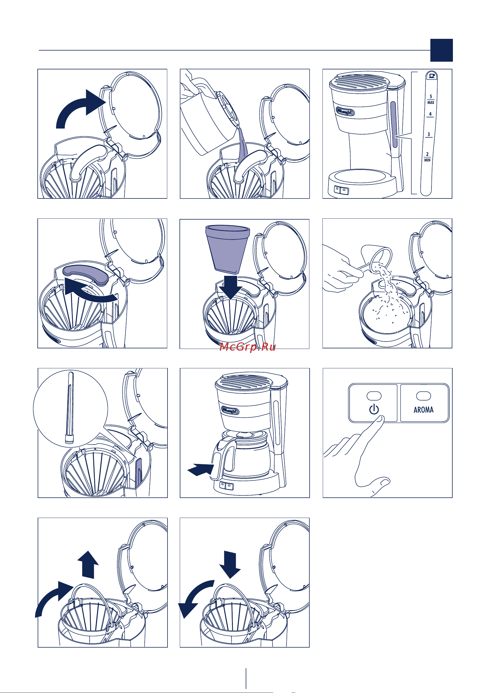 Delonghi ICM 14011 W Руководство по эксплуатации онлайн [5/78] 766377