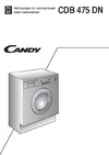 Candy CDB 475 D Руководство по эксплуатации