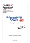 Indel B SLEEPING WELL 1000 BACK (24V) Руководство по эксплуатации