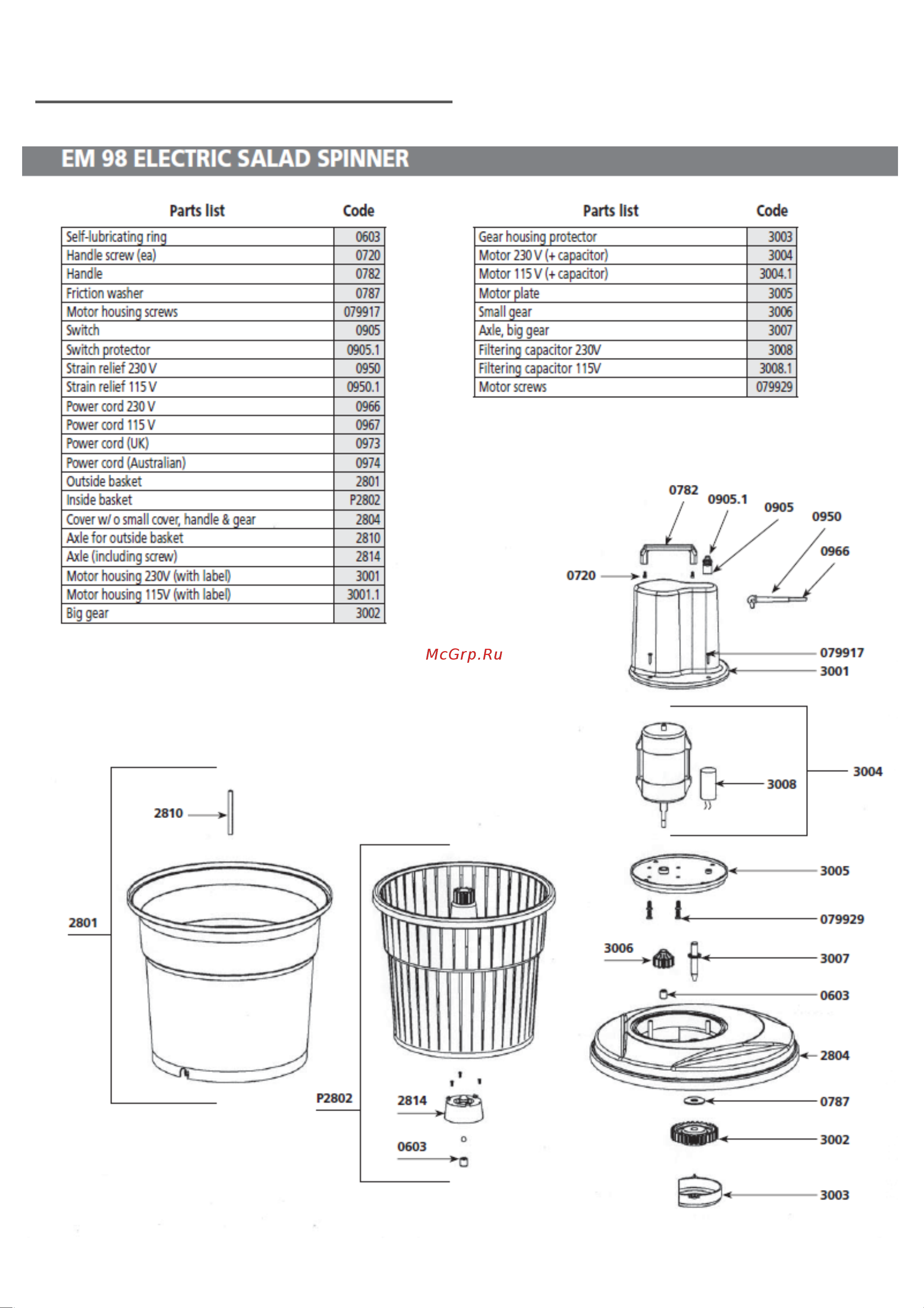Dynamic EM 98 (E003) [2/2] Technical sheet