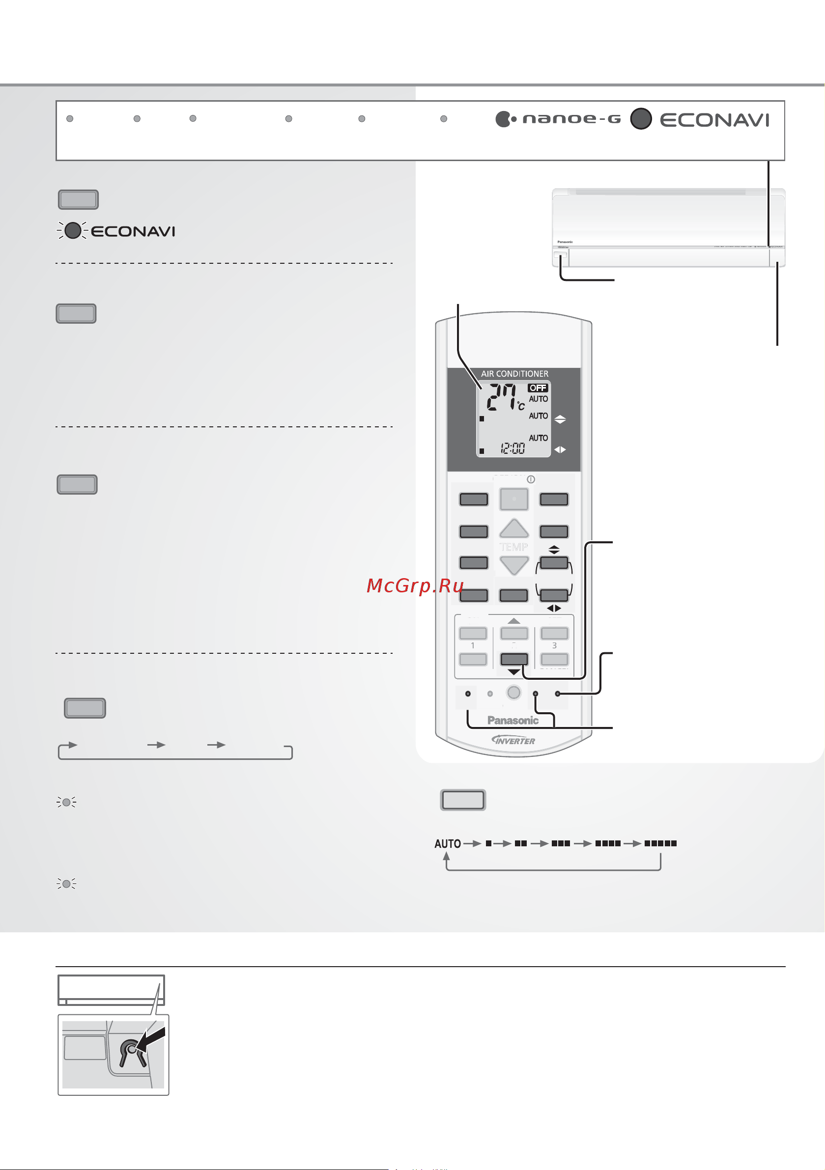 Panasonic CS-CU-HE9QKD [6/52] How to use