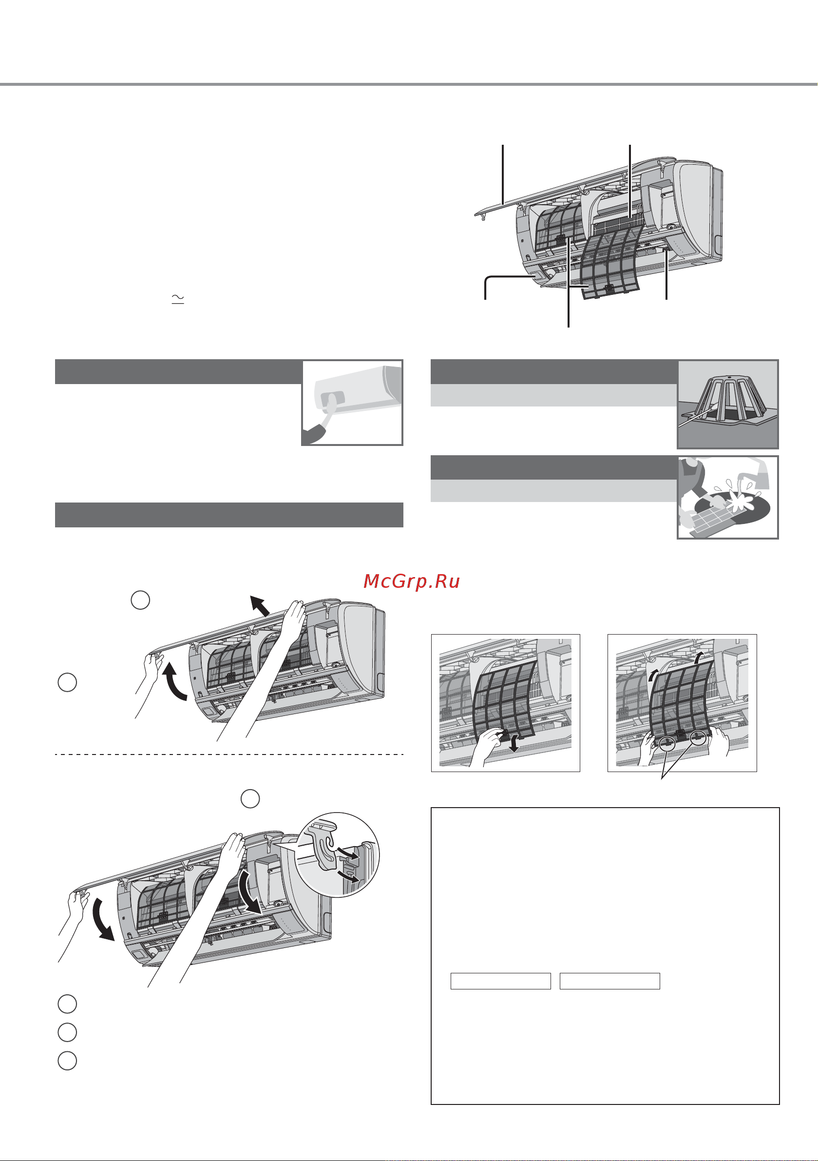Panasonic CS-CU-E15RKD [10/52] Cleaning instructions