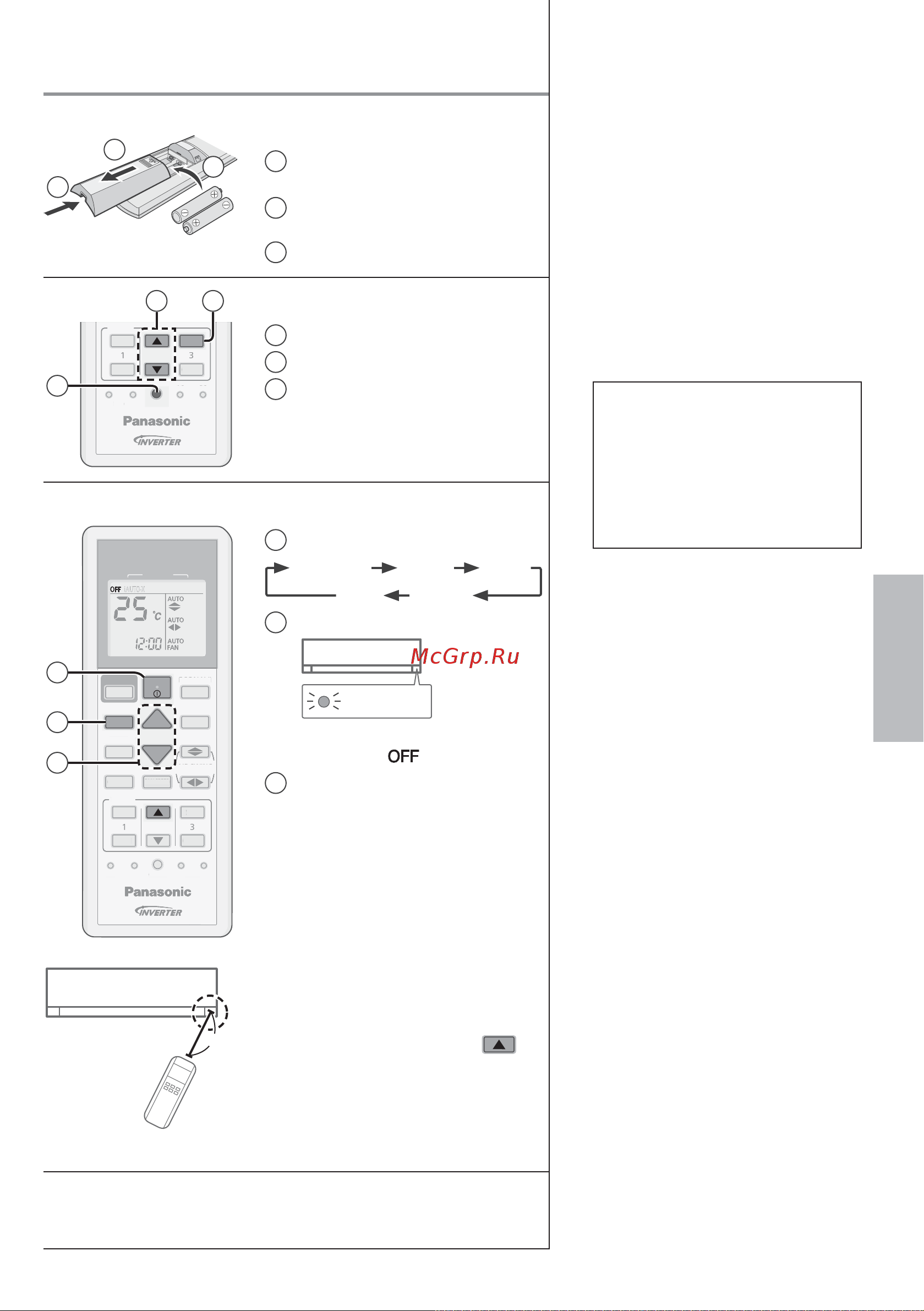Panasonic CS-CU-E15RKD [3/52] Quick guide