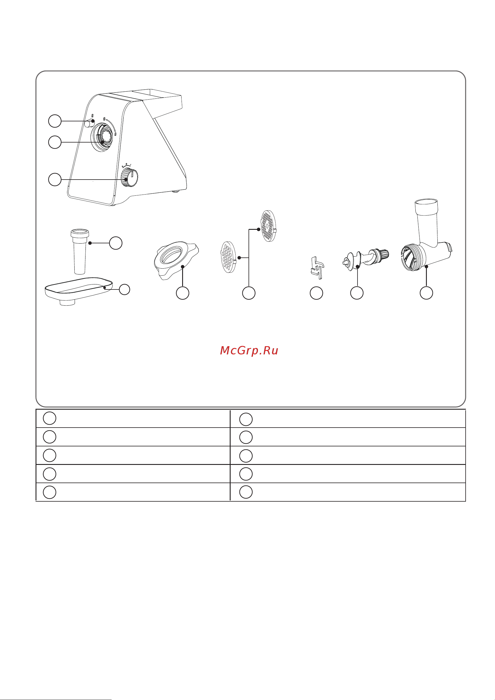 Midea MG2761 [5/11] Устройство прибора