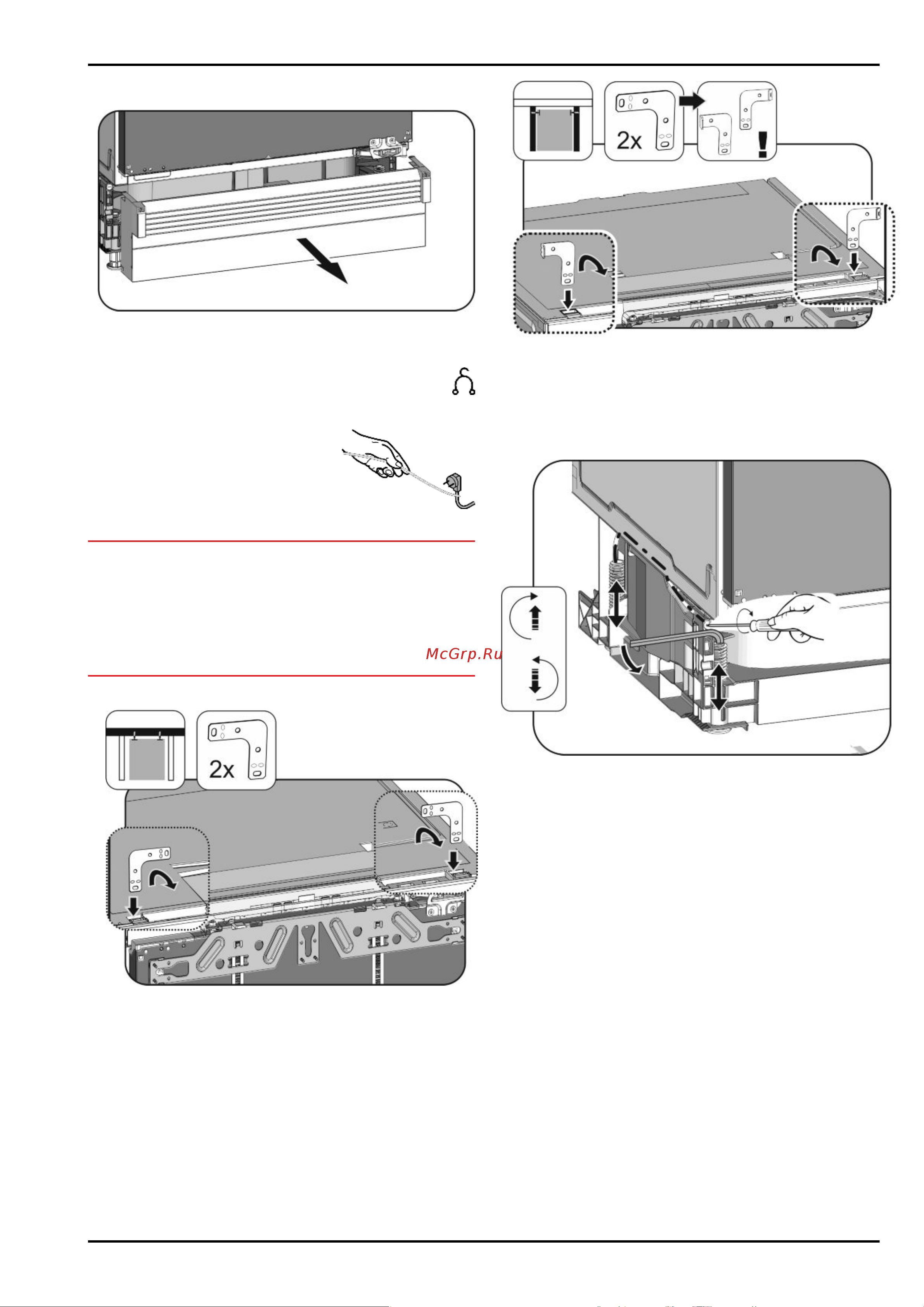 Liebherr UIK 1510-21001 [20/24] Монтаж устройства