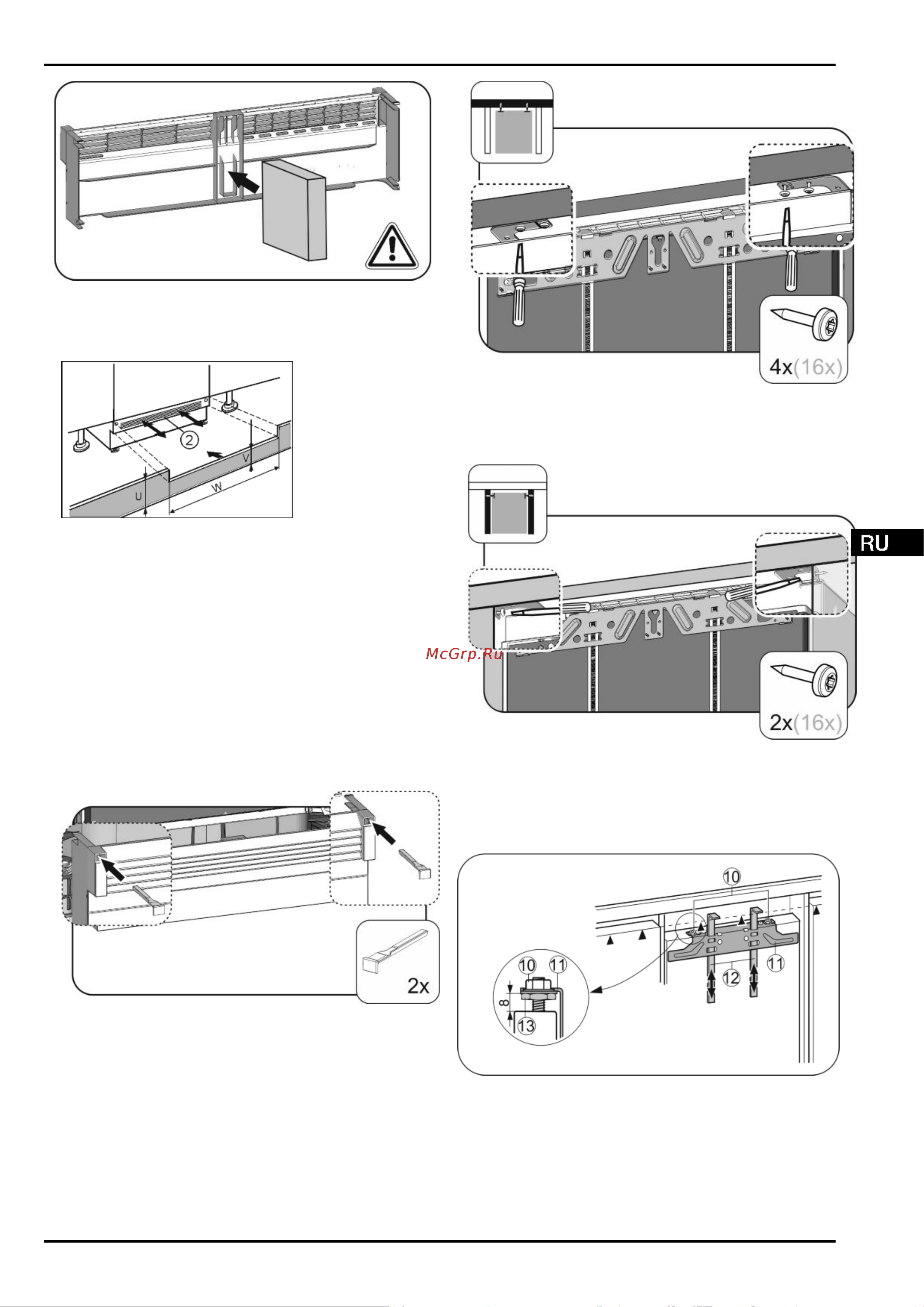 Liebherr UIK 1510-21001 [21/24] Монтаж мебельной двери