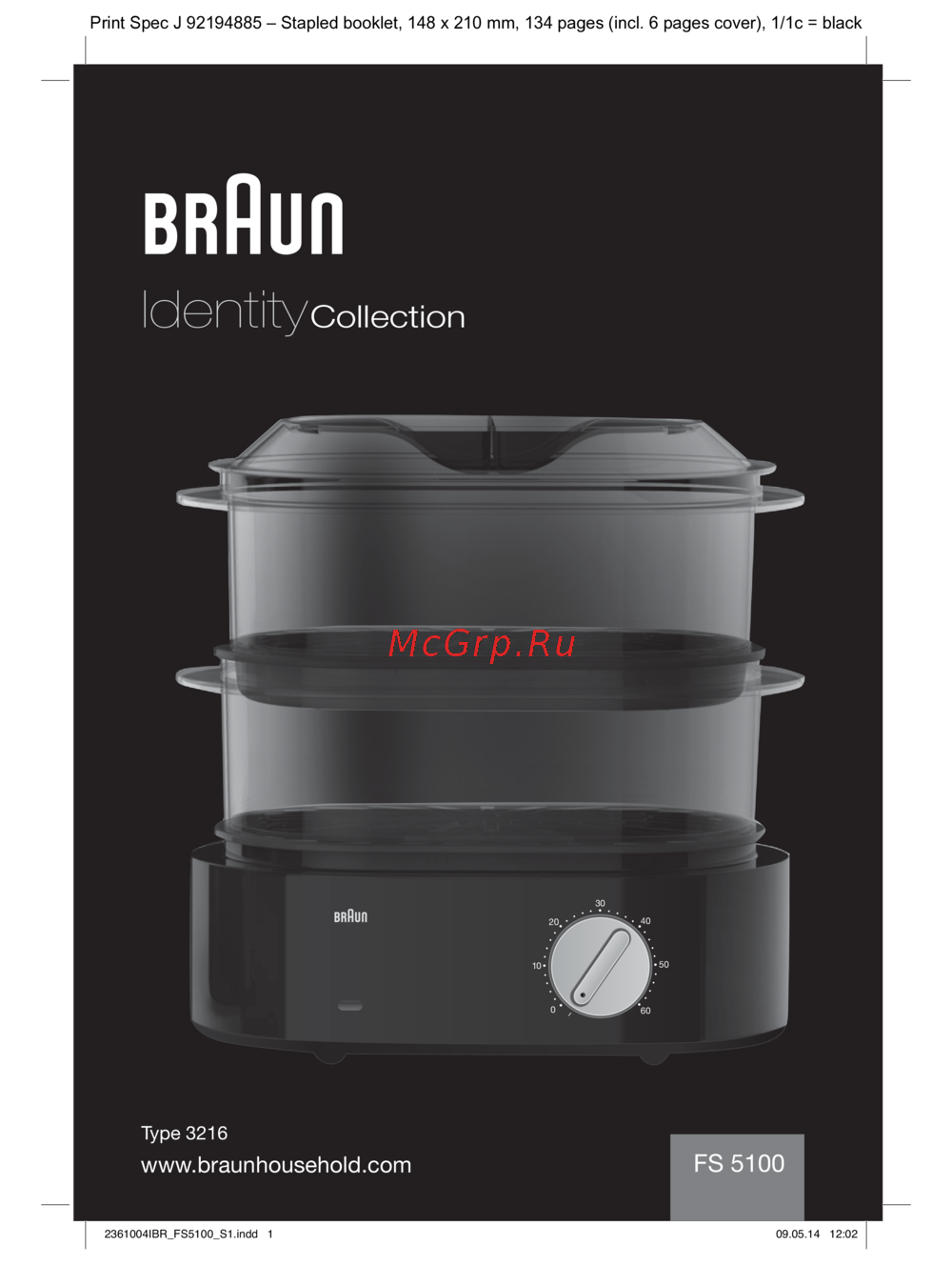 Braun FS 5100 W Руководство по эксплуатации