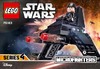 Lego Star Wars 75163 Микроистребитель «Имперский шаттл Кренника» Руководство по эксплуатации