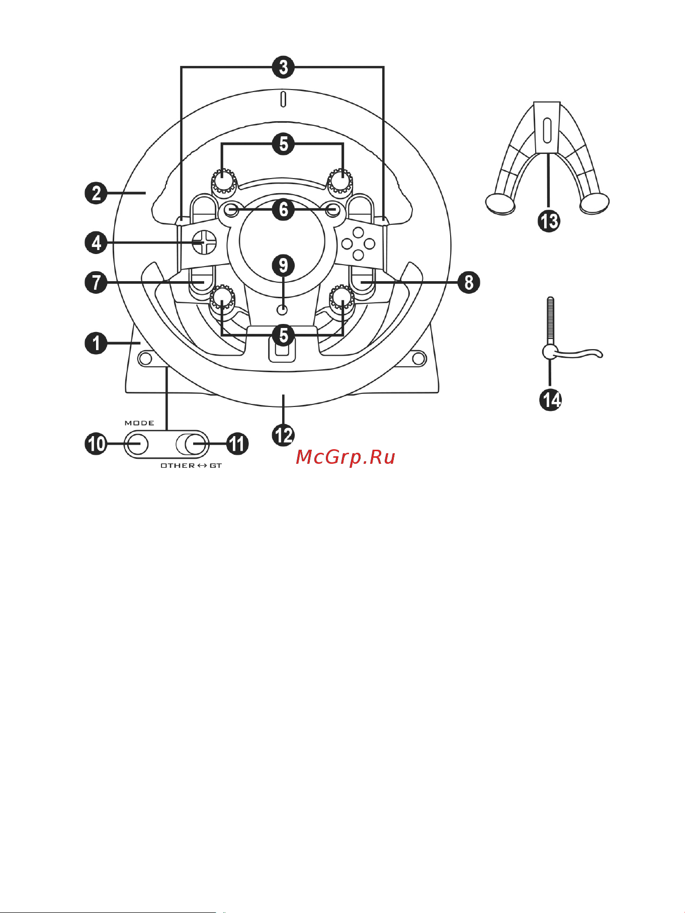 Thrustmaster T-GT EU Version 4160674 [2/24] Технические характеристики