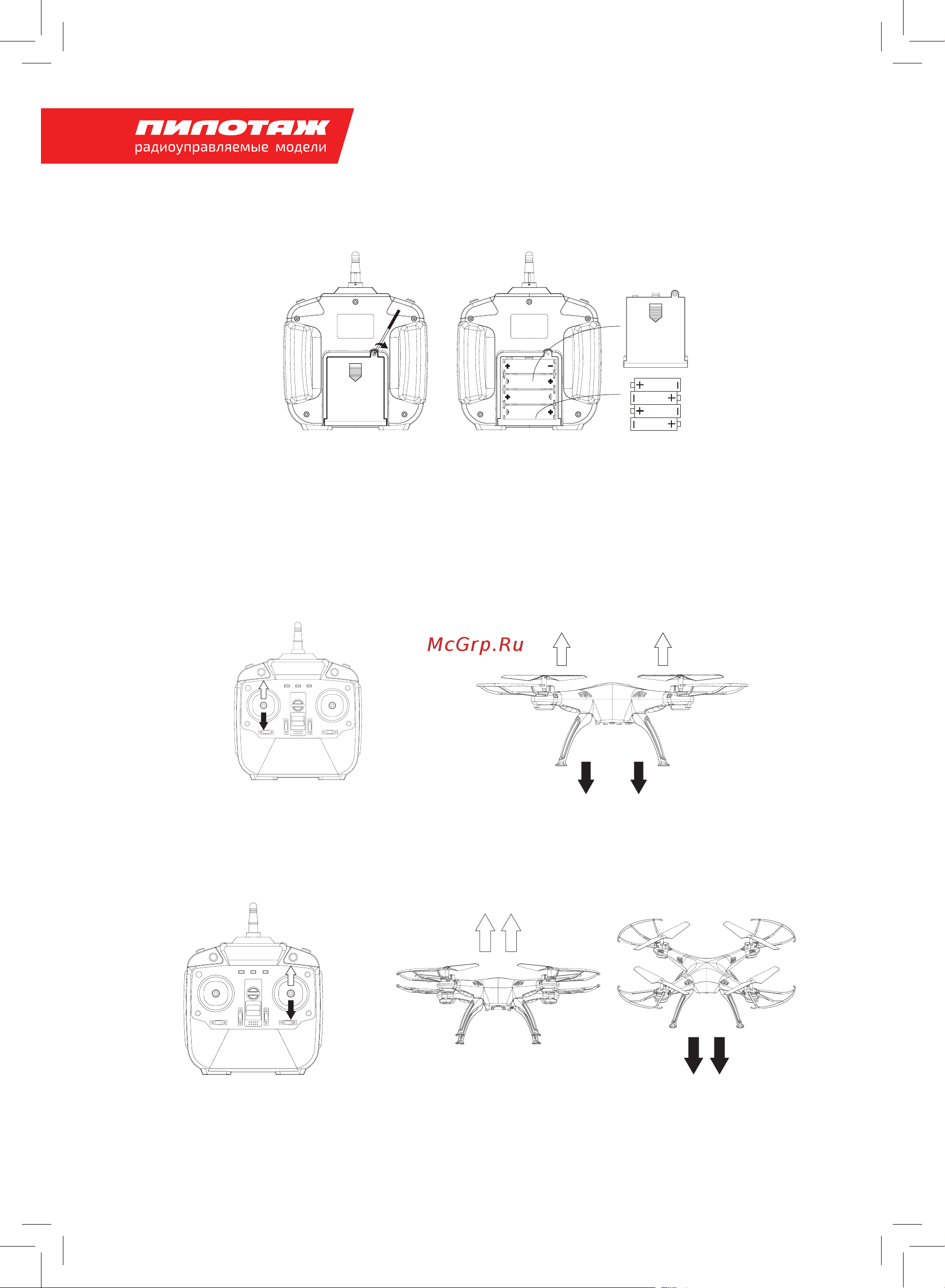 Pilotage Falcon X5K RC60560 [6/16] Управление