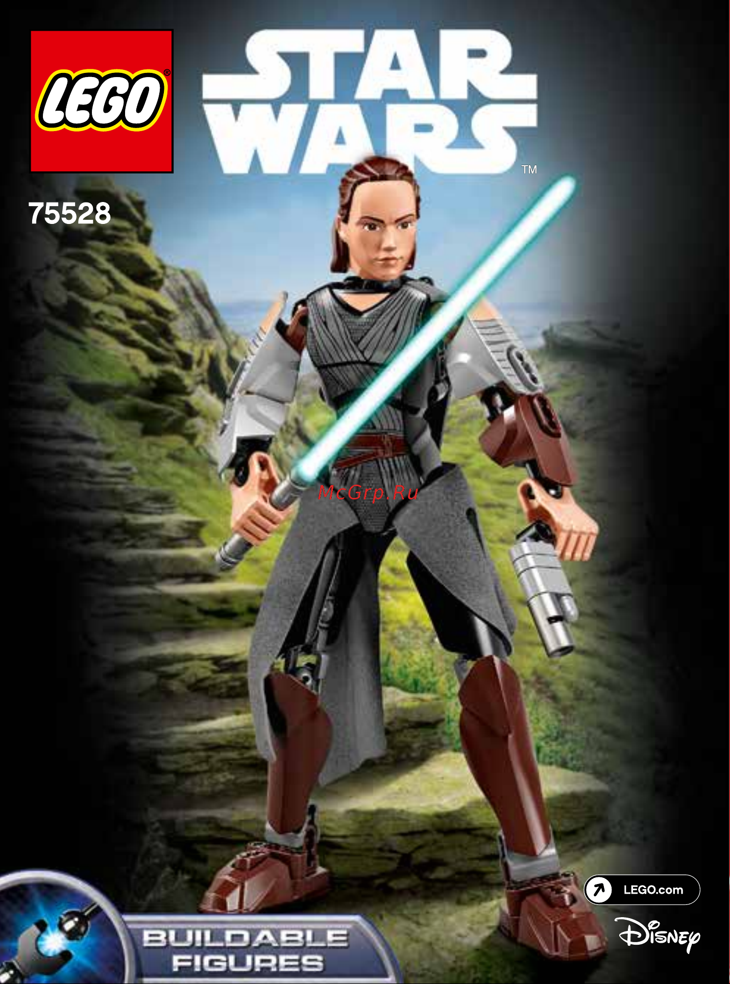 Lego Star Wars 75528 Рей Руководство по эксплуатации онлайн