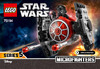 Lego Star Wars 75194 Микрофайтер Истребитель СИД Первого Ордена Руководство по эксплуатации