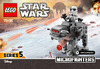 Lego Star Wars 75195 Бой пехотинцев Первого Ордена против спидера на лыжах Руководство по эксплуатации