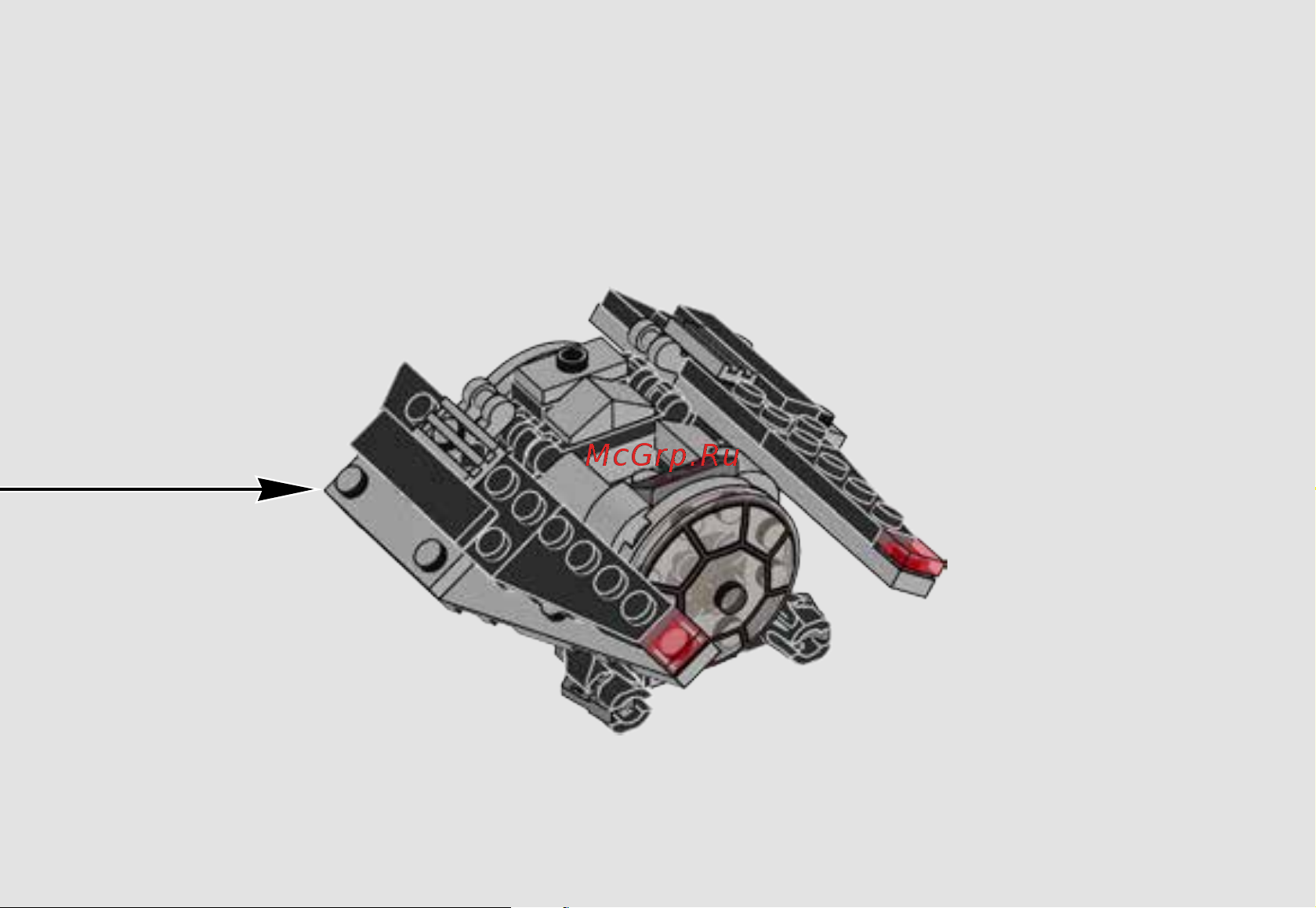 Lego Star Wars 75161 Микроистребитель-штурмовик TIE Руководство по эксплуатации онлайн [26/32] 767380