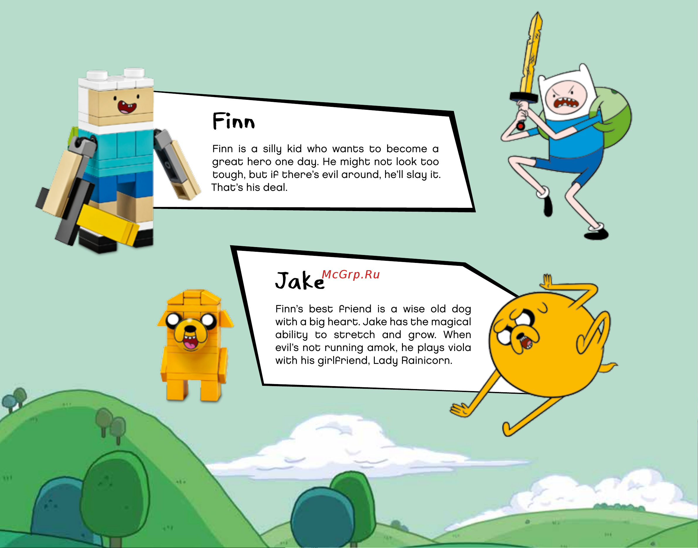 Lego Ideas 21308 Adventure Time (Время приключений) Руководство по эксплуатации онлайн [4/84] 767573