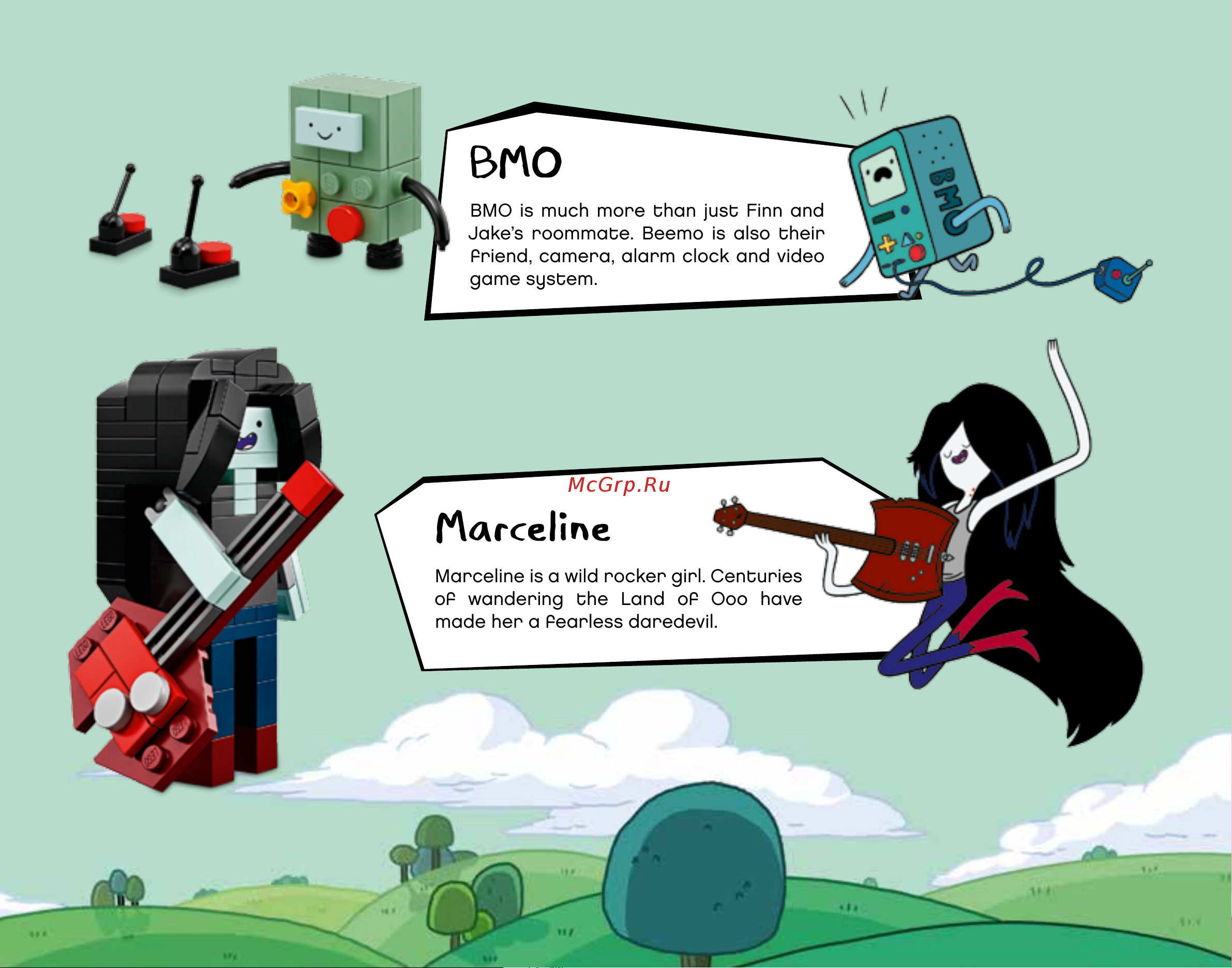 Lego Ideas 21308 Adventure Time (Время приключений) [5/84] Marceline
