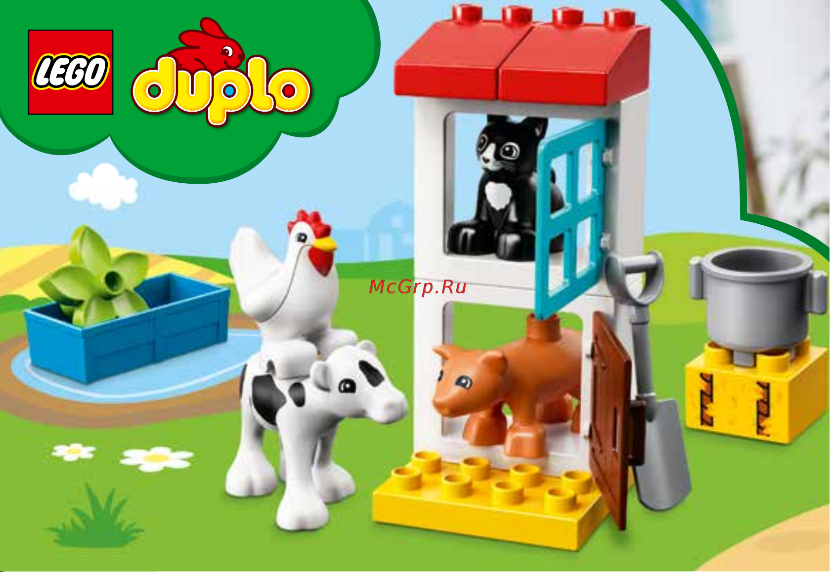 Lego DUPLO 10870 Farm Animals (Ферма: домашние животные) Руководство по эксплуатации онлайн [4/8] 767599