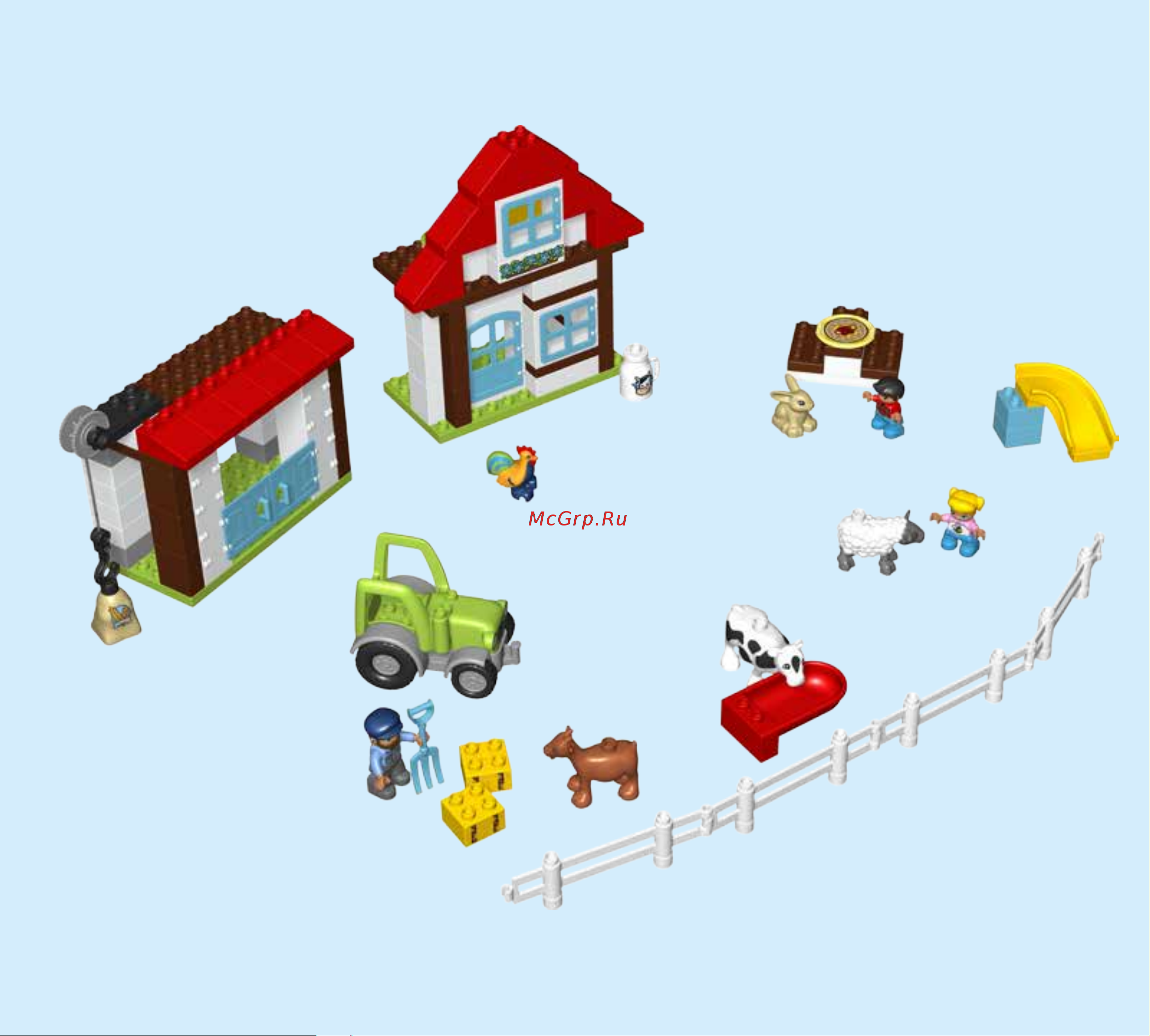 Lego DUPLO 10869 Farm Adventures (День на ферме) Руководство по эксплуатации онлайн [35/40] 767603