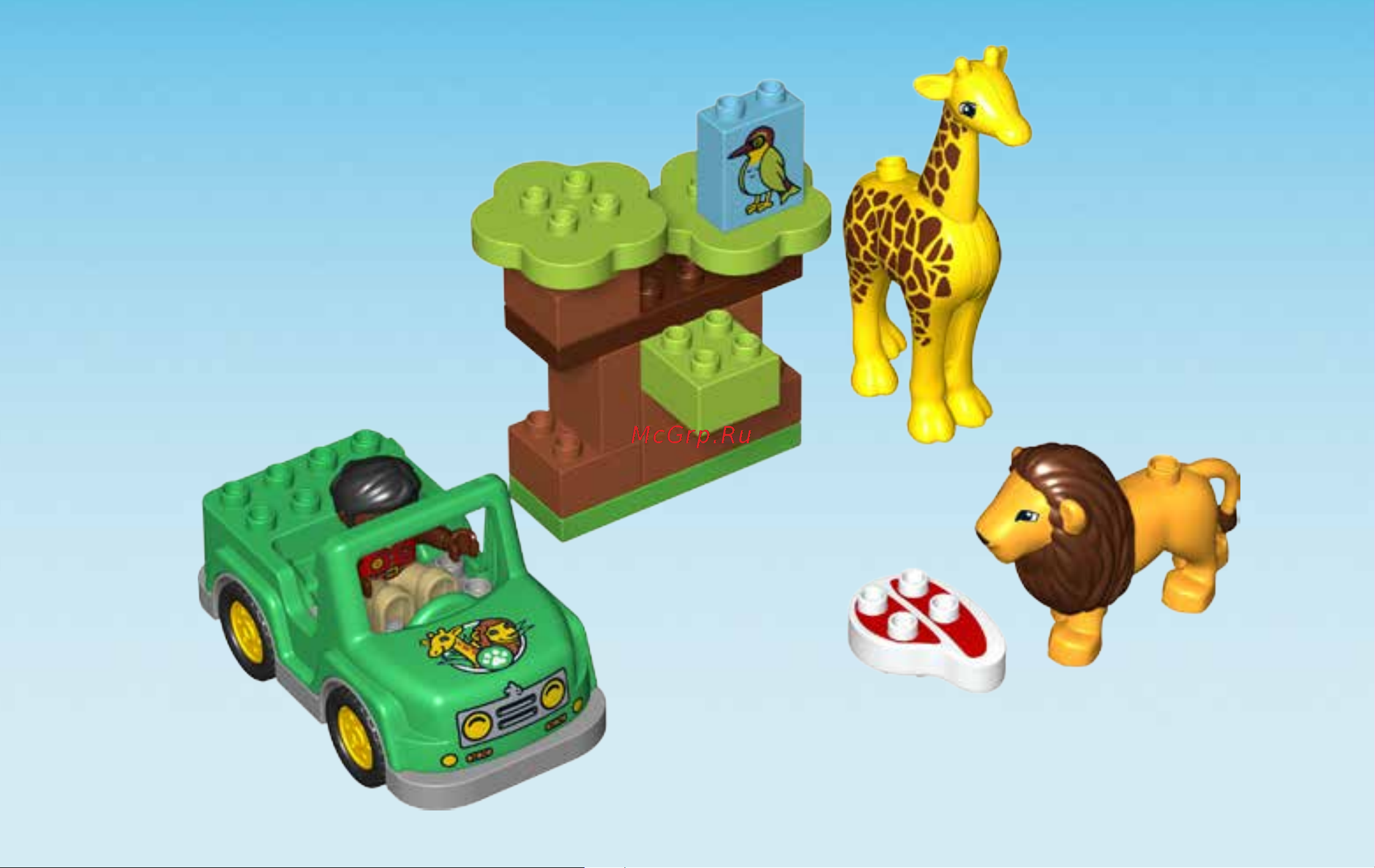 Lego DUPLO 10802 Savanna (Вокруг света: Африка) Руководство по эксплуатации онлайн [11/15] 767640