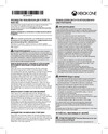 Microsoft Xbox One 500 ГБ + BATTLEFIELD 1  (5C7-00272 Руководство по эксплуатации