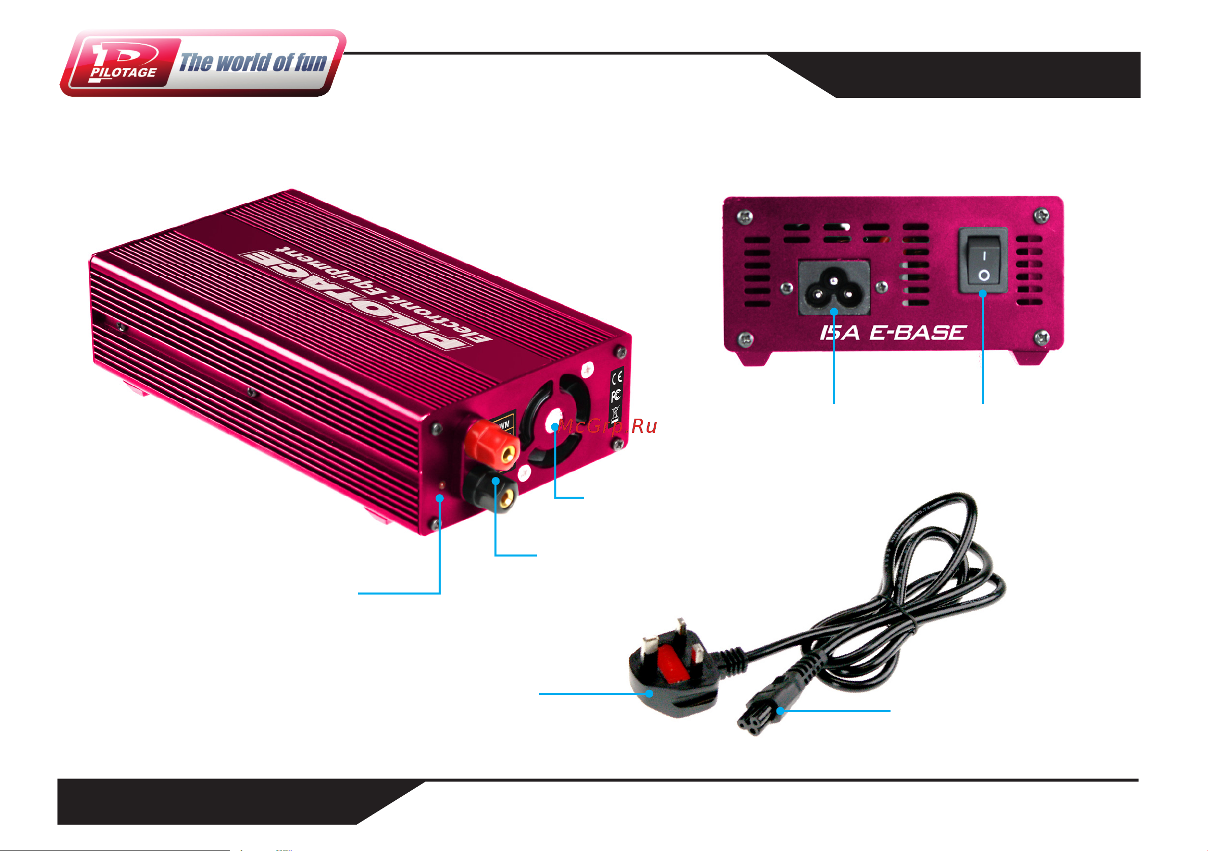Pilotage E-Base 15A RC12389 [7/16] Product overview