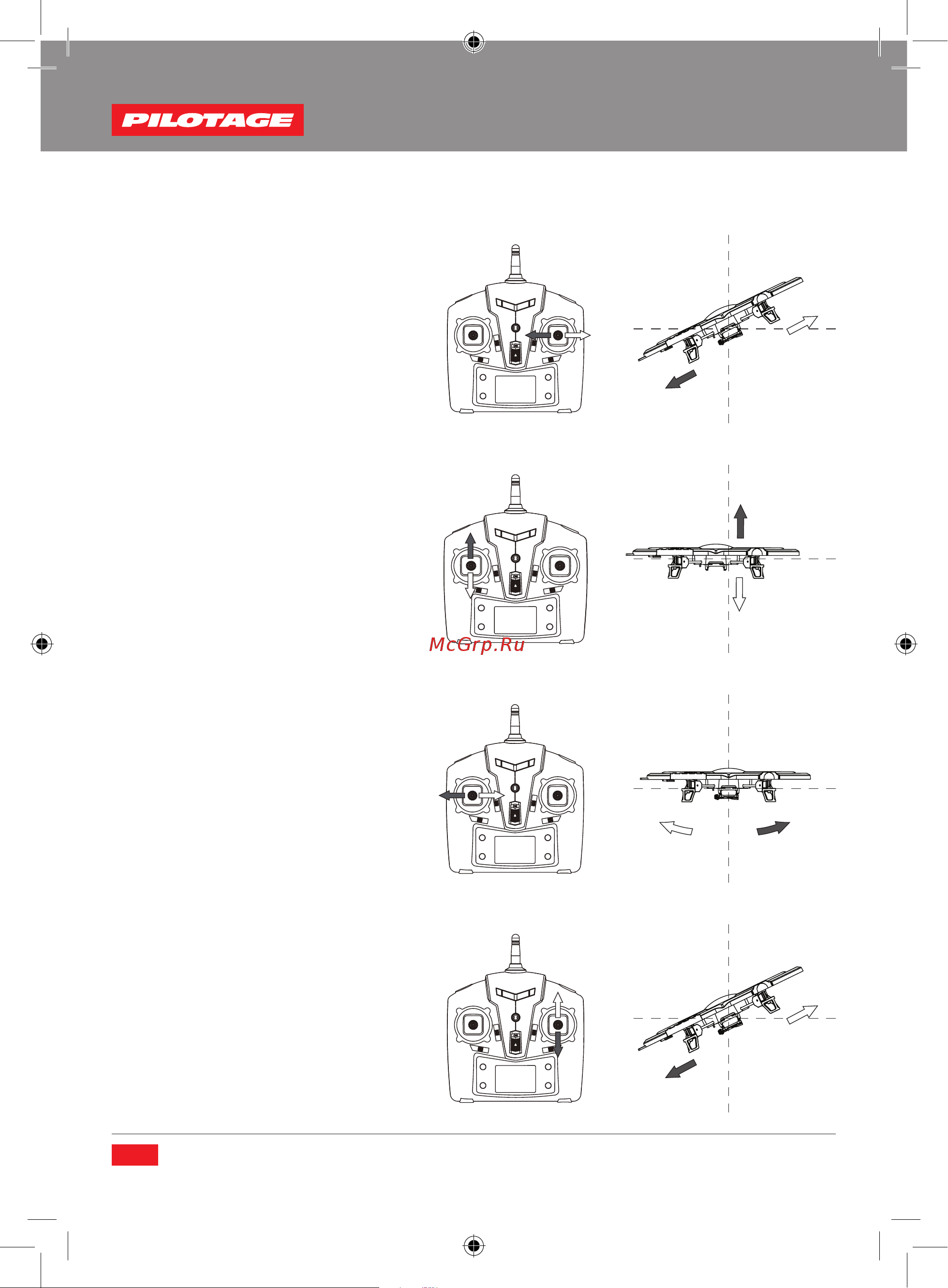 Pilotage UFO 6-axis RC15771 [10/32] Flying control