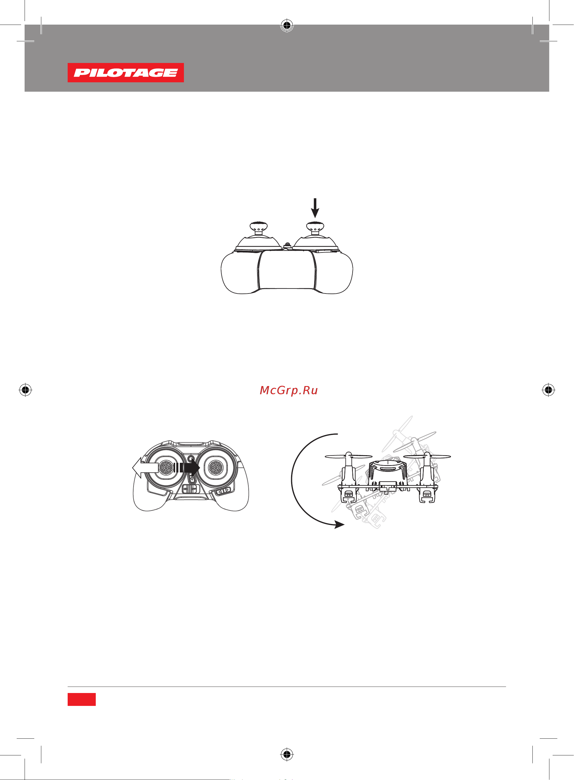 Pilotage Nano-X RC15772 [32/40] Выполнение кульбитов