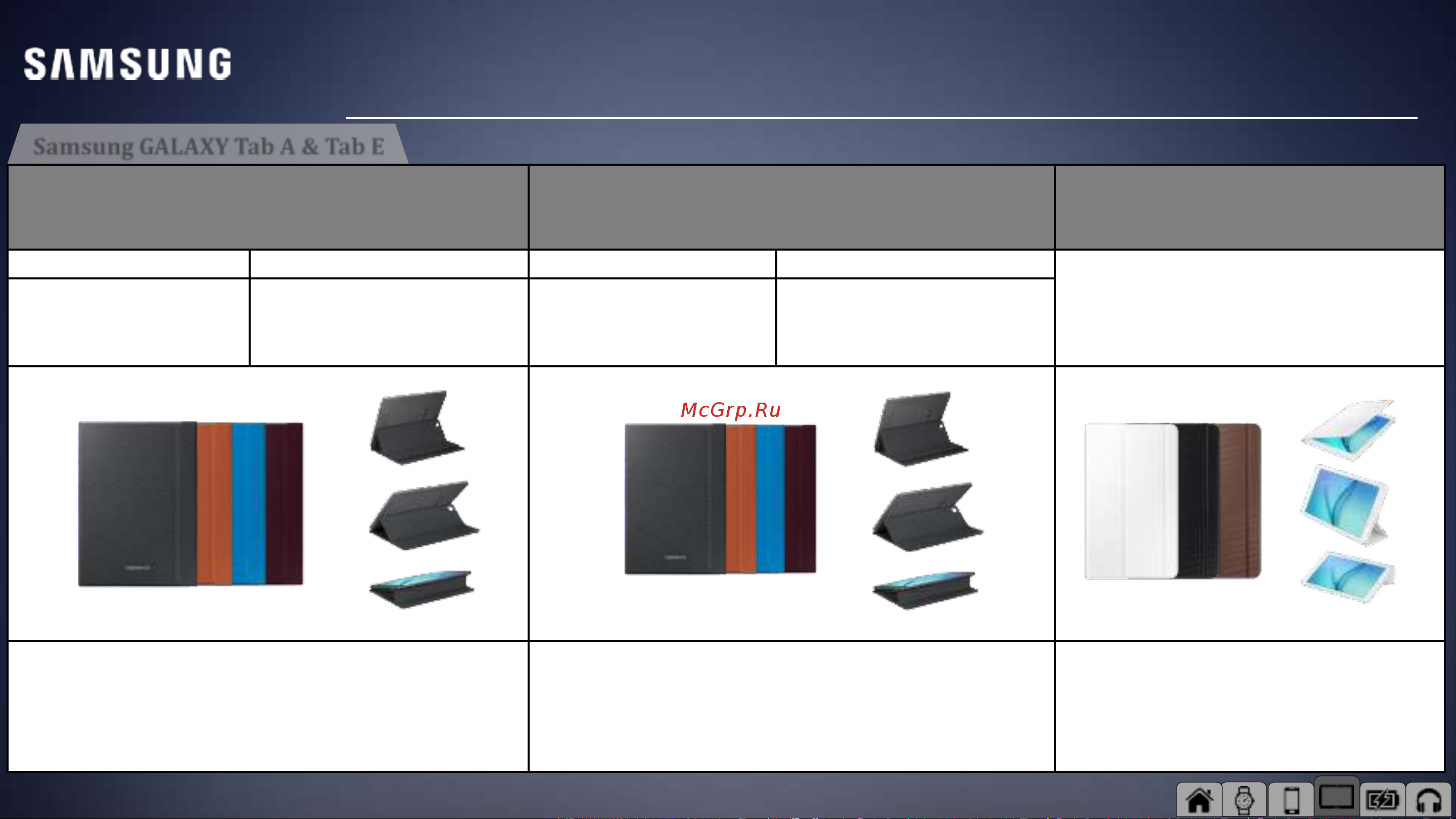 Samsung EB-PG900BWEGRU [23/34] Аксессуары для планшетов