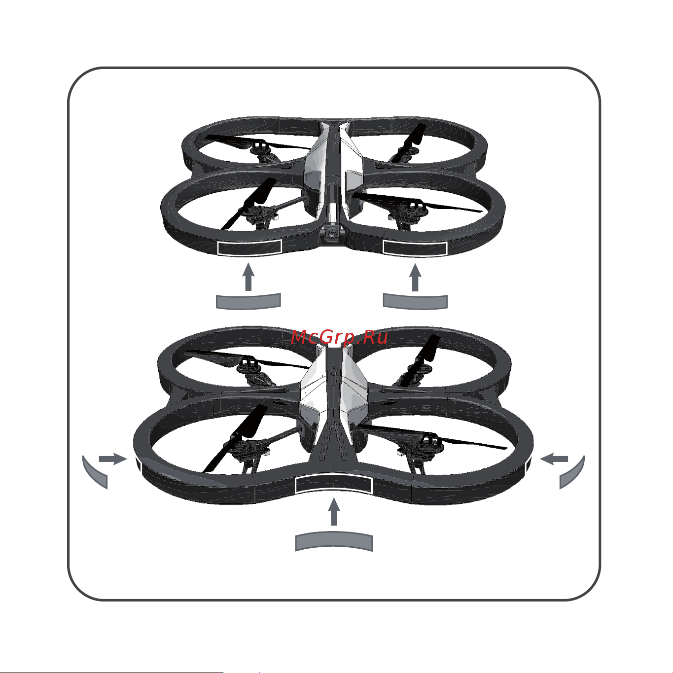 Parrot AR.Drone 2.0 Elite Edition Руководство по эксплуатации онлайн [6/204] 768100