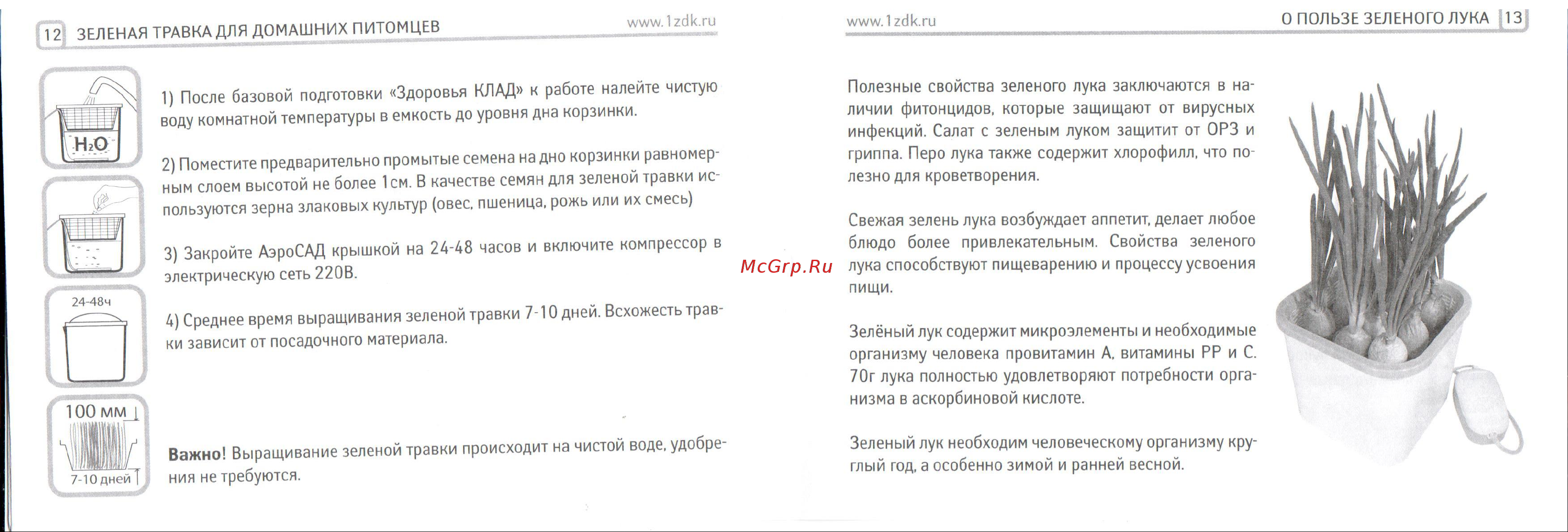 Noname Аэросад Здоровья клад Руководство по эксплуатации онлайн [7/10] 768297
