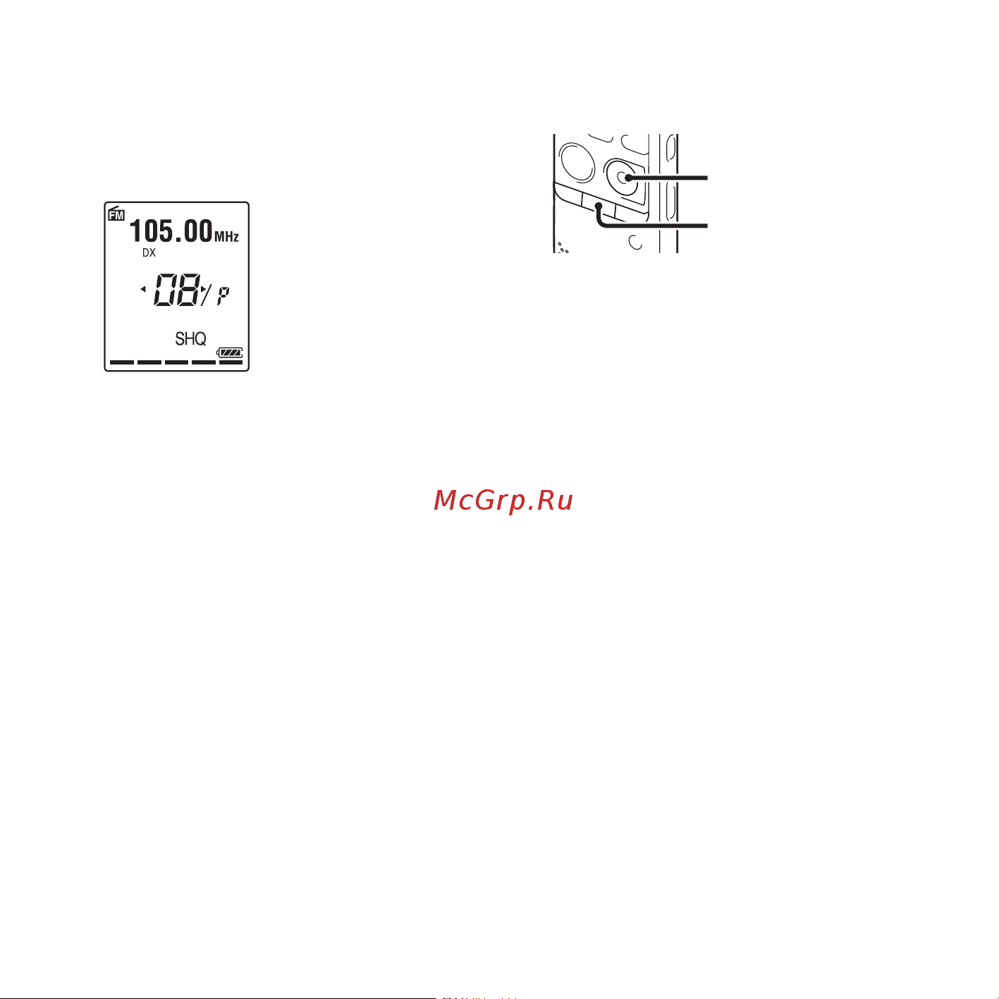 Sony ICD-PX312M [82/163] Запись fm вещания