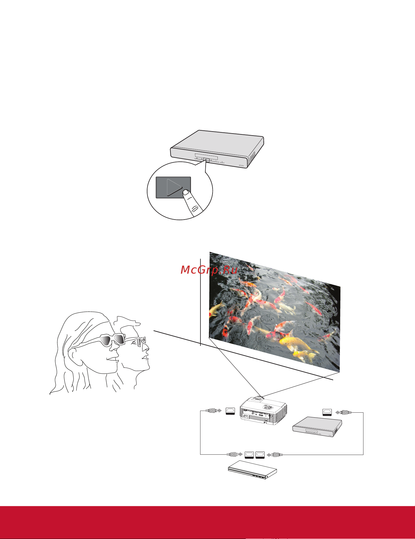 Viewsonic VP3D1 [12/18] Èñïîëüçîâàíèå