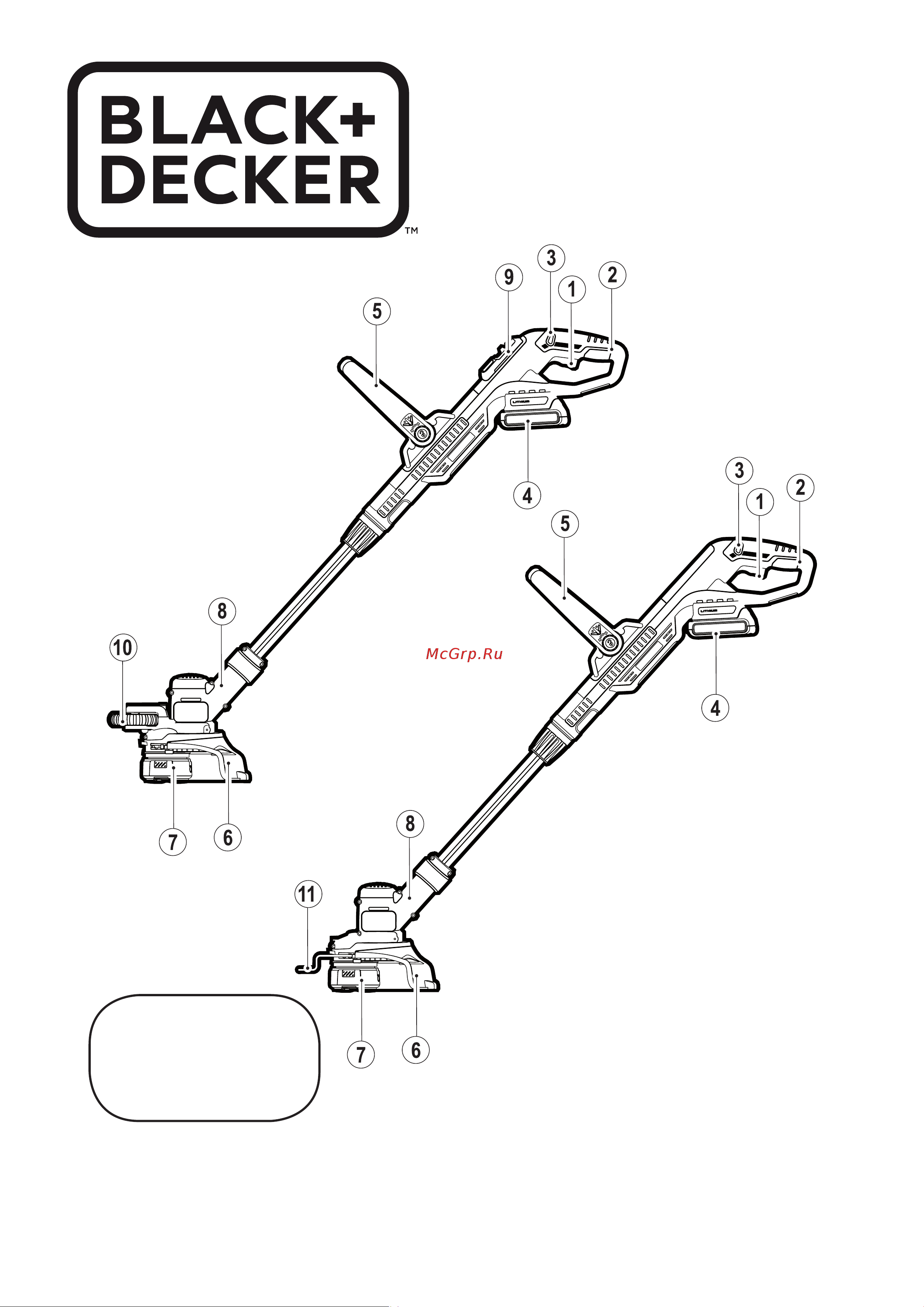 BLACK & DECKER STC1820EPC-QW Руководство по эксплуатации онлайн