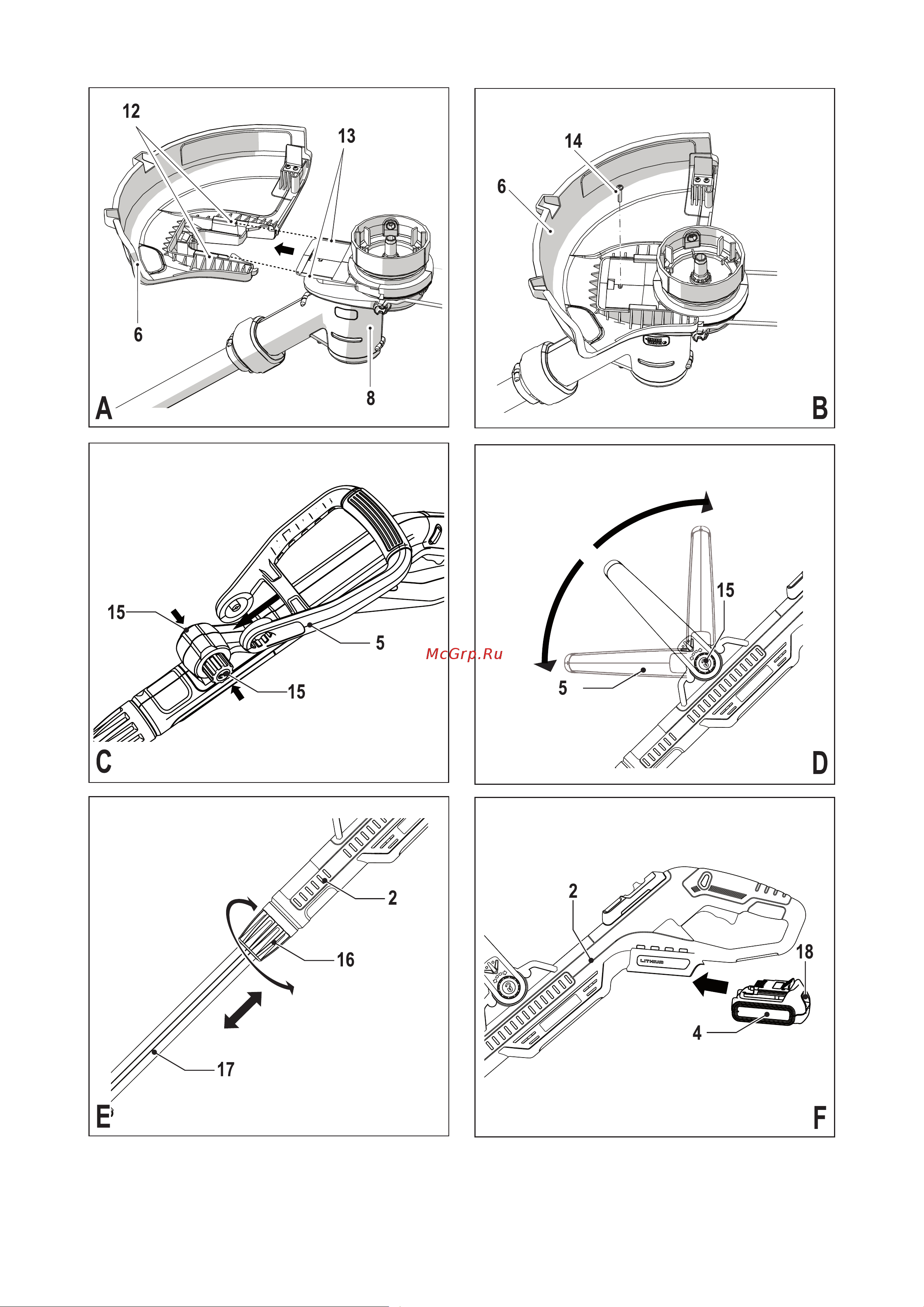 BLACK & DECKER STC1820EPC-QW Руководство по эксплуатации онлайн [2/24] 768387