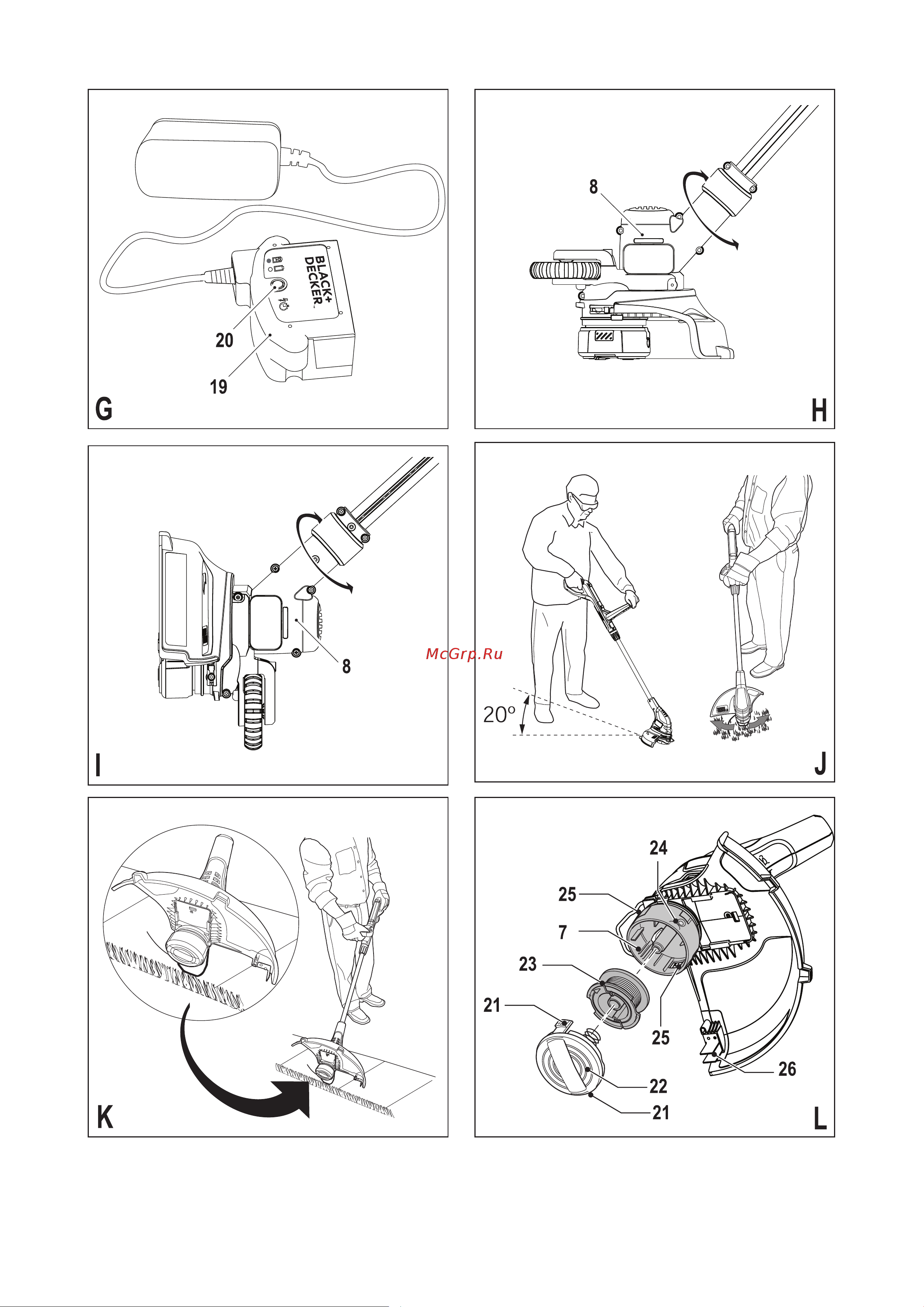 BLACK & DECKER STC1820EPC-QW Руководство по эксплуатации онлайн [3/24] 768387