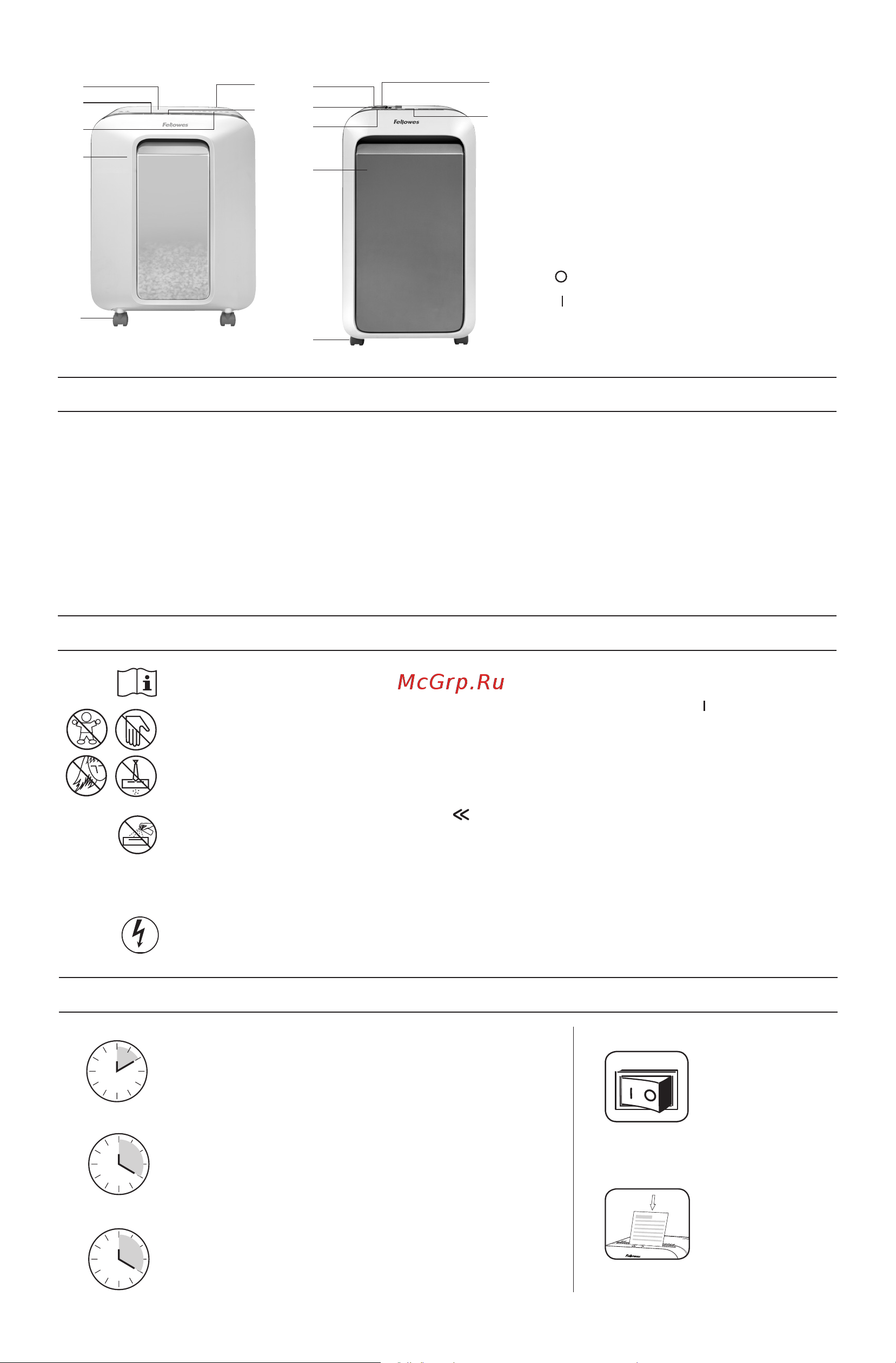 Fellowes PowerShred LX211 [30/57] Česky