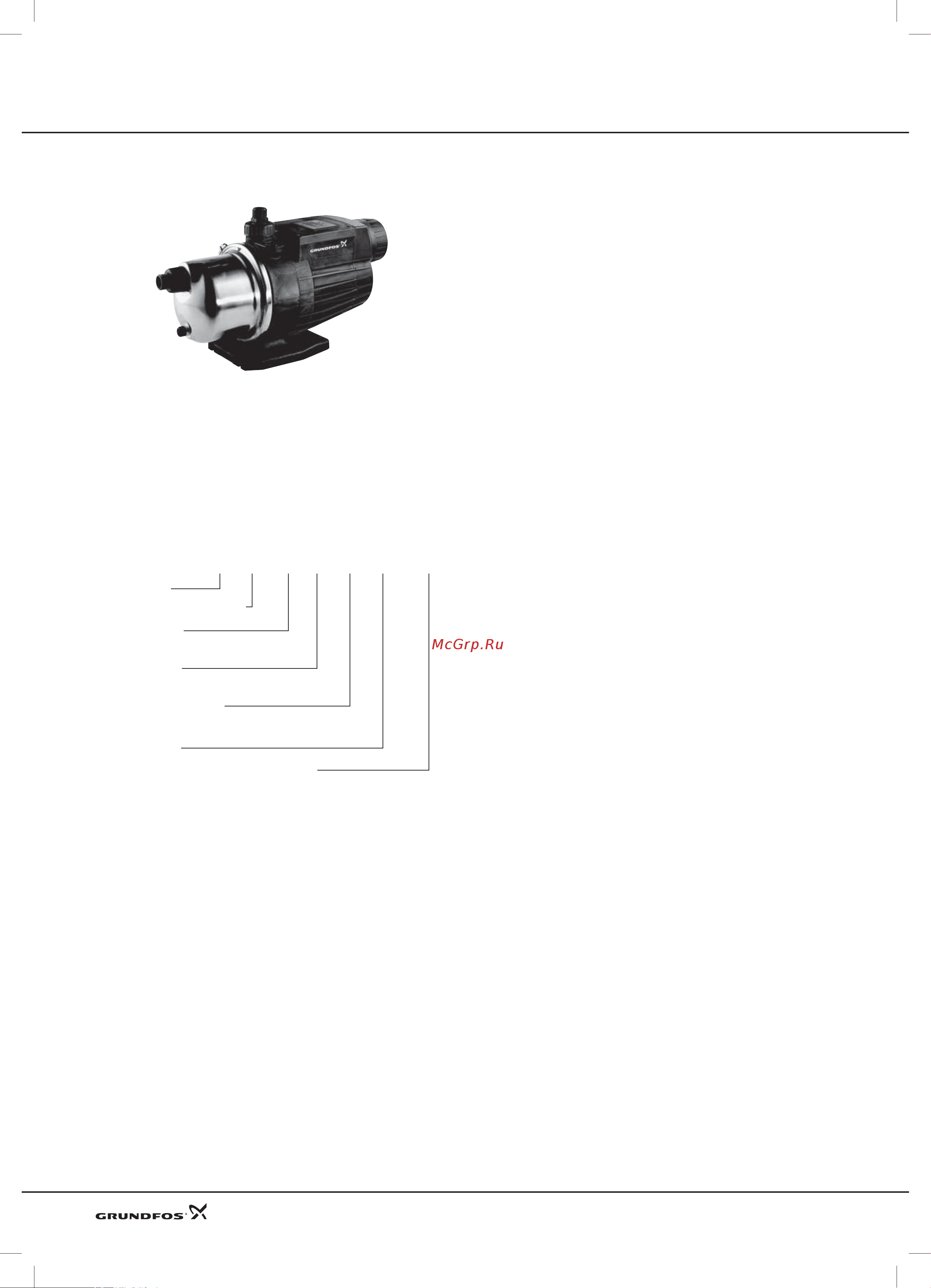Grundfos Hydrojet JP 6 [63/81] Общие сведения