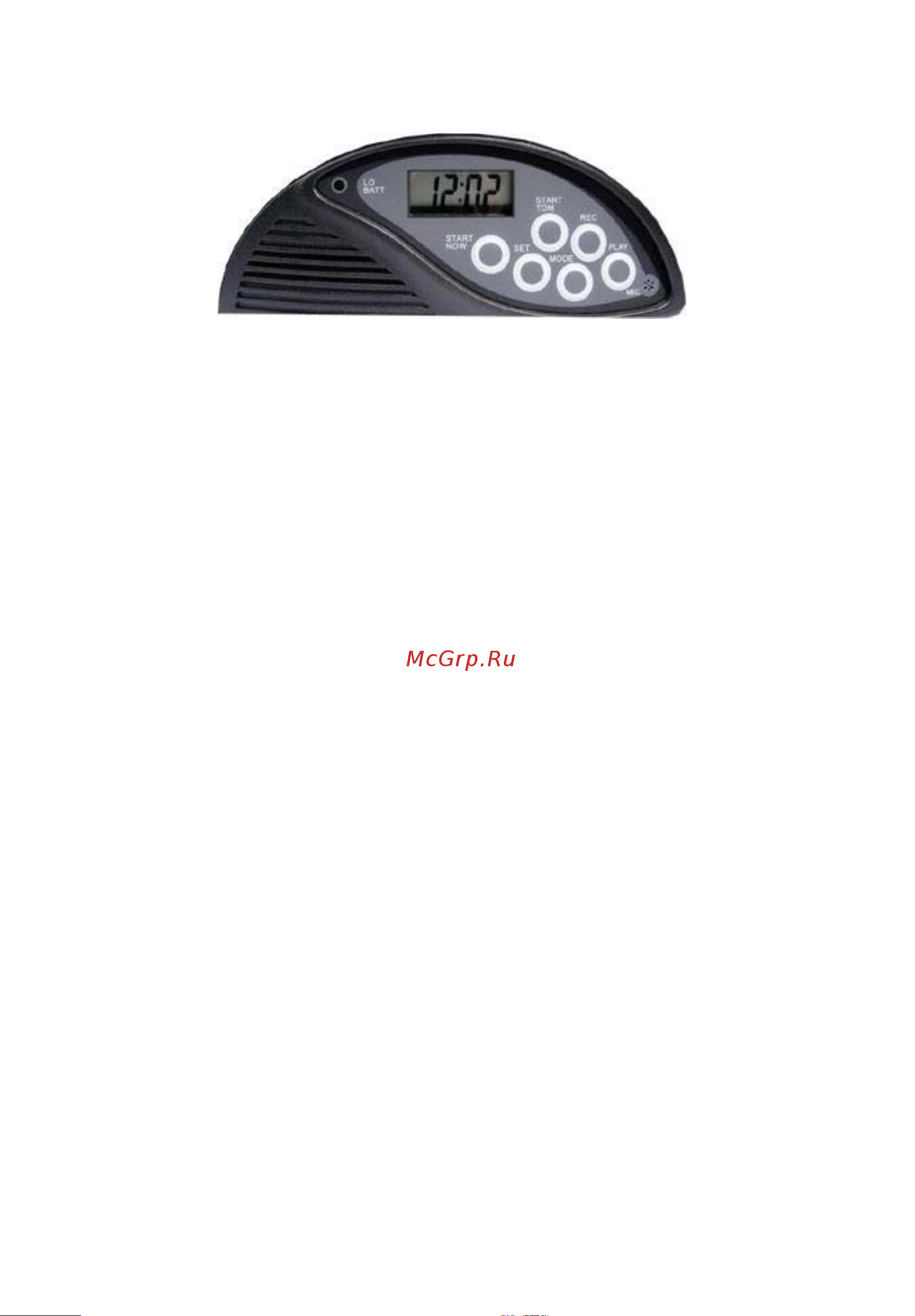 SITITEK Pets Maxi (58007) [4/10] Описание кнопок управления