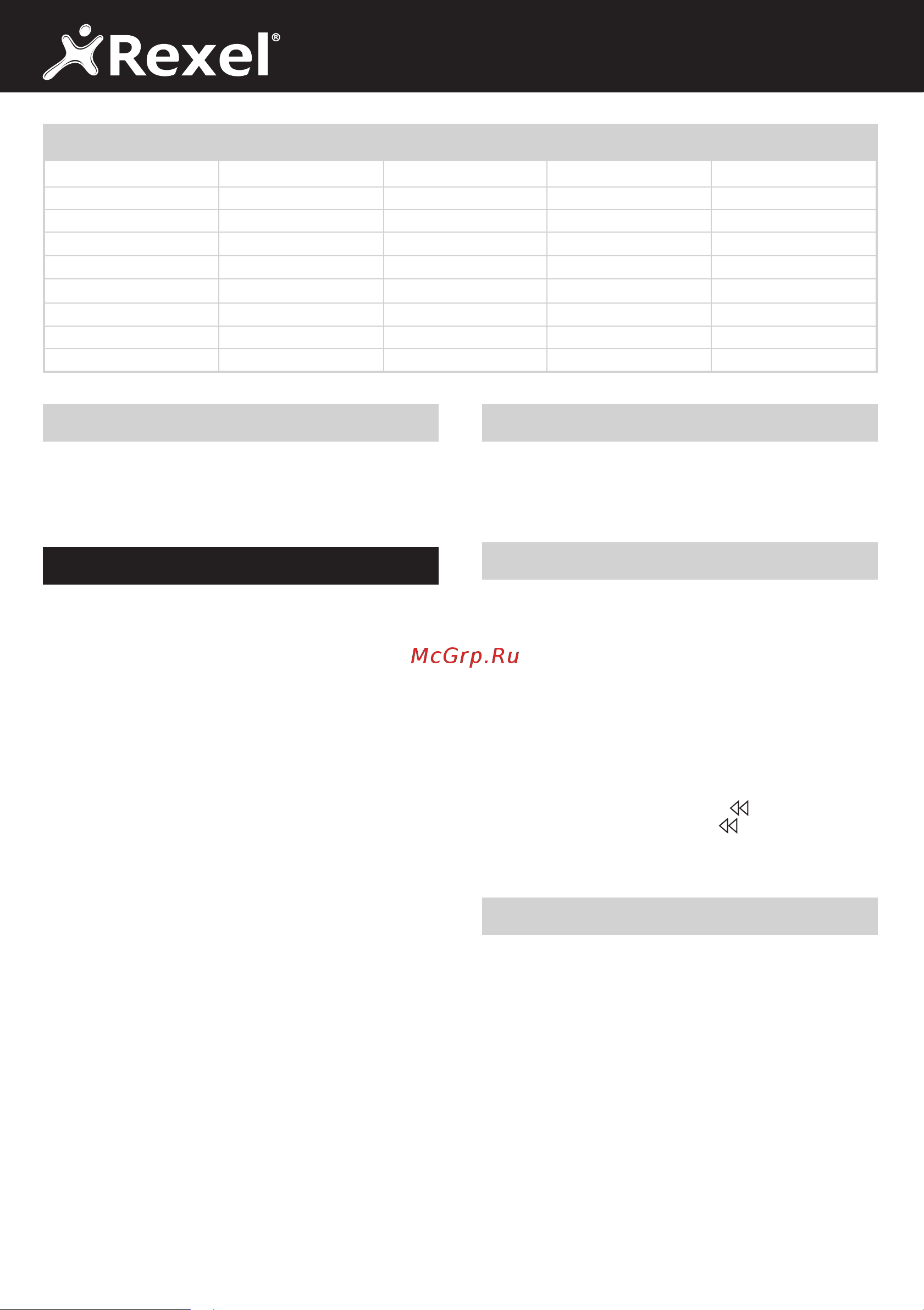 Rexel ProStyle C.C [22/39] Indledning