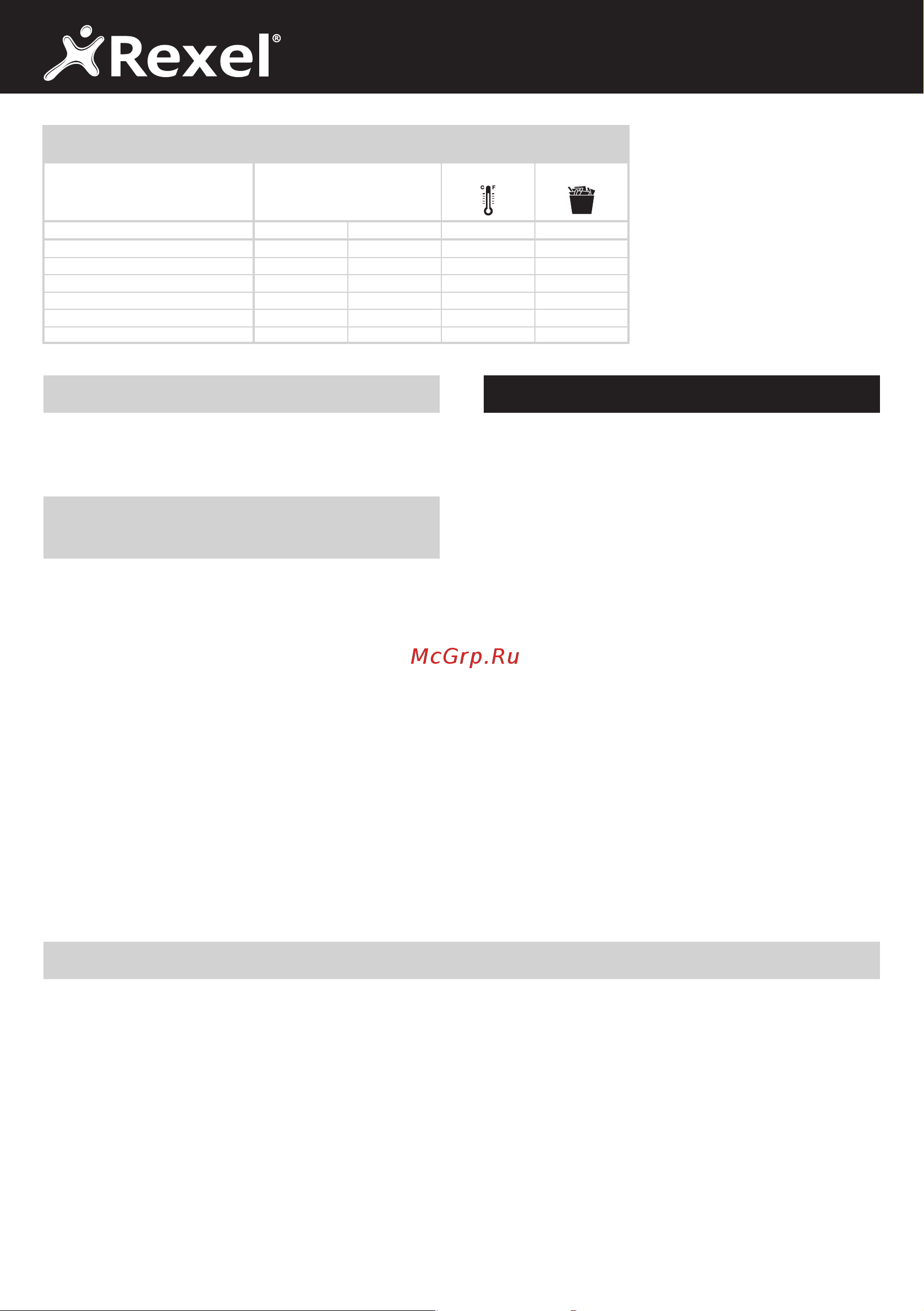 Rexel Mercury RSX1834 [20/42] Εγγύηση