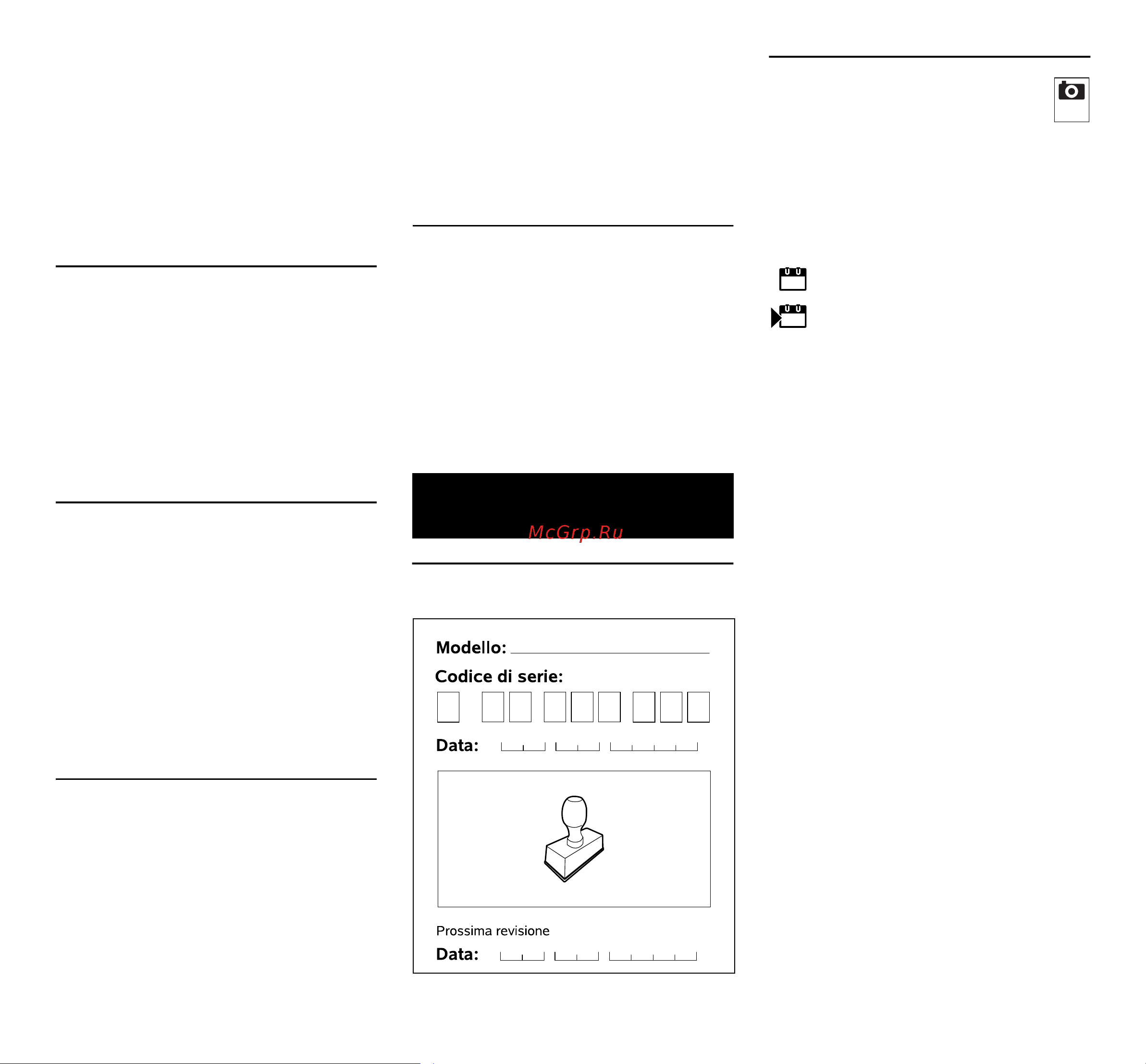 Viking ME 443.1 [108/245] Programma assistenza tecnica