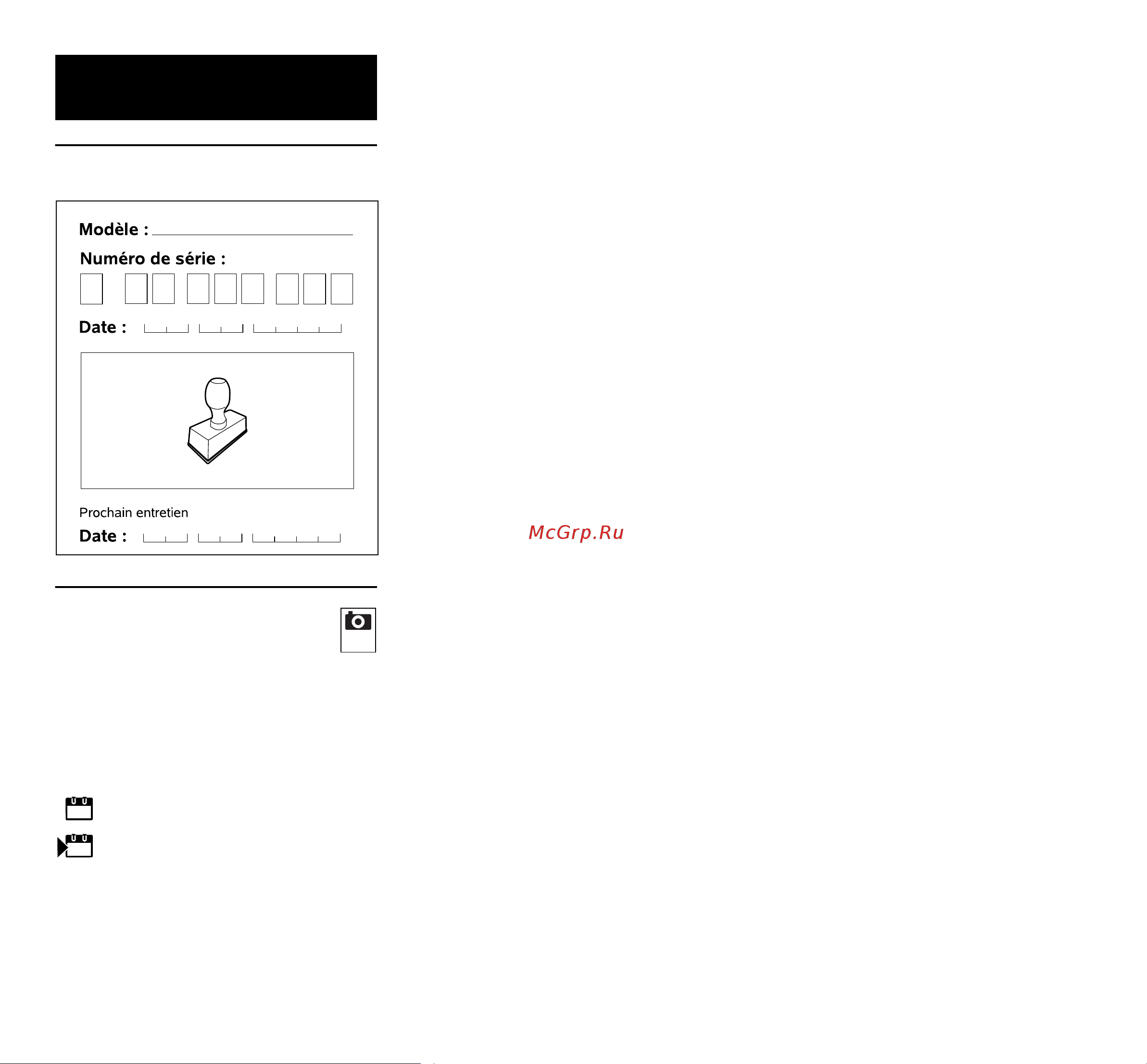 Viking ME 443.1 [68/245] Feuille d entretien