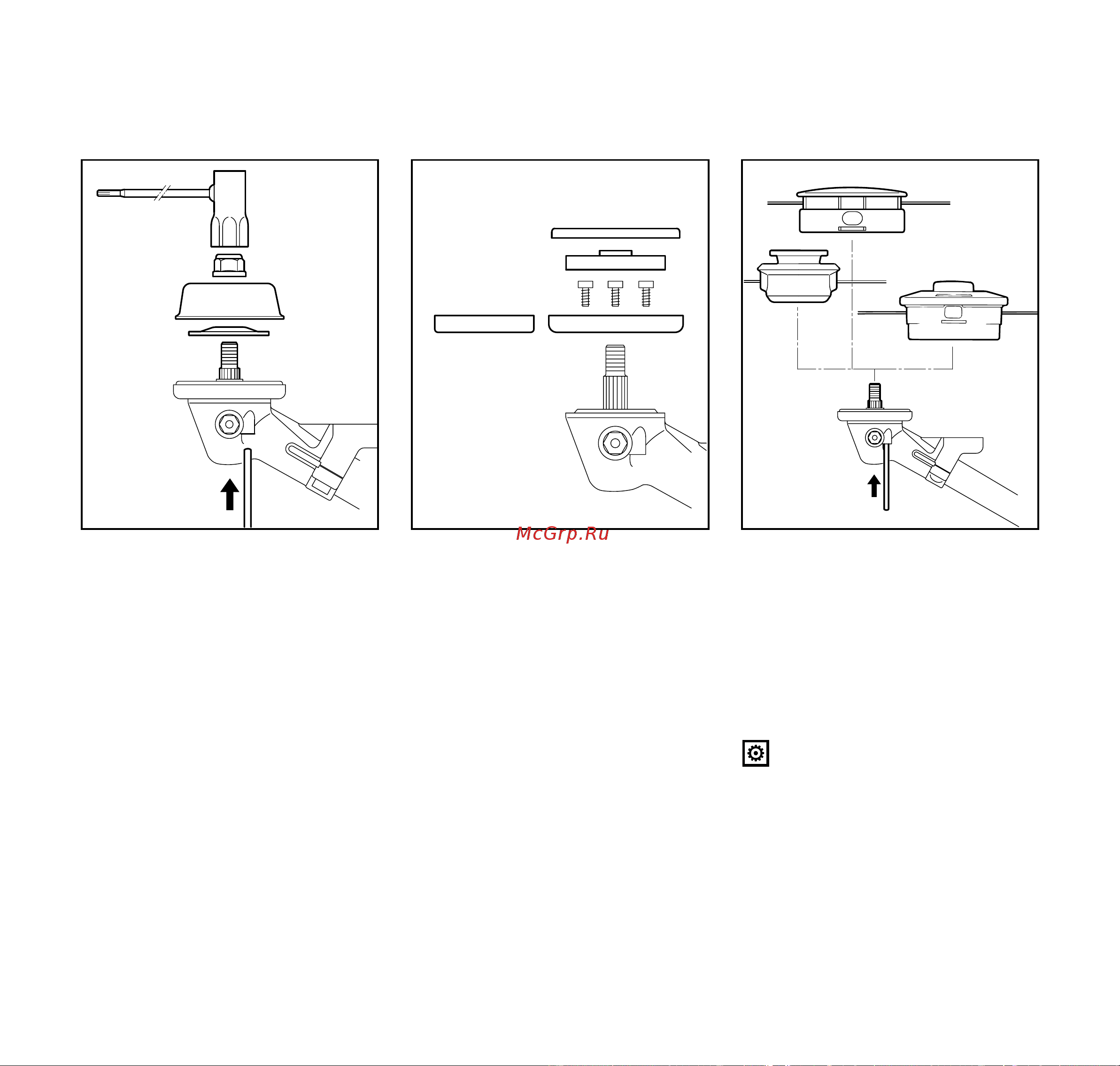 Stihl FS 480 K [24/98] Mounting the cutting tools