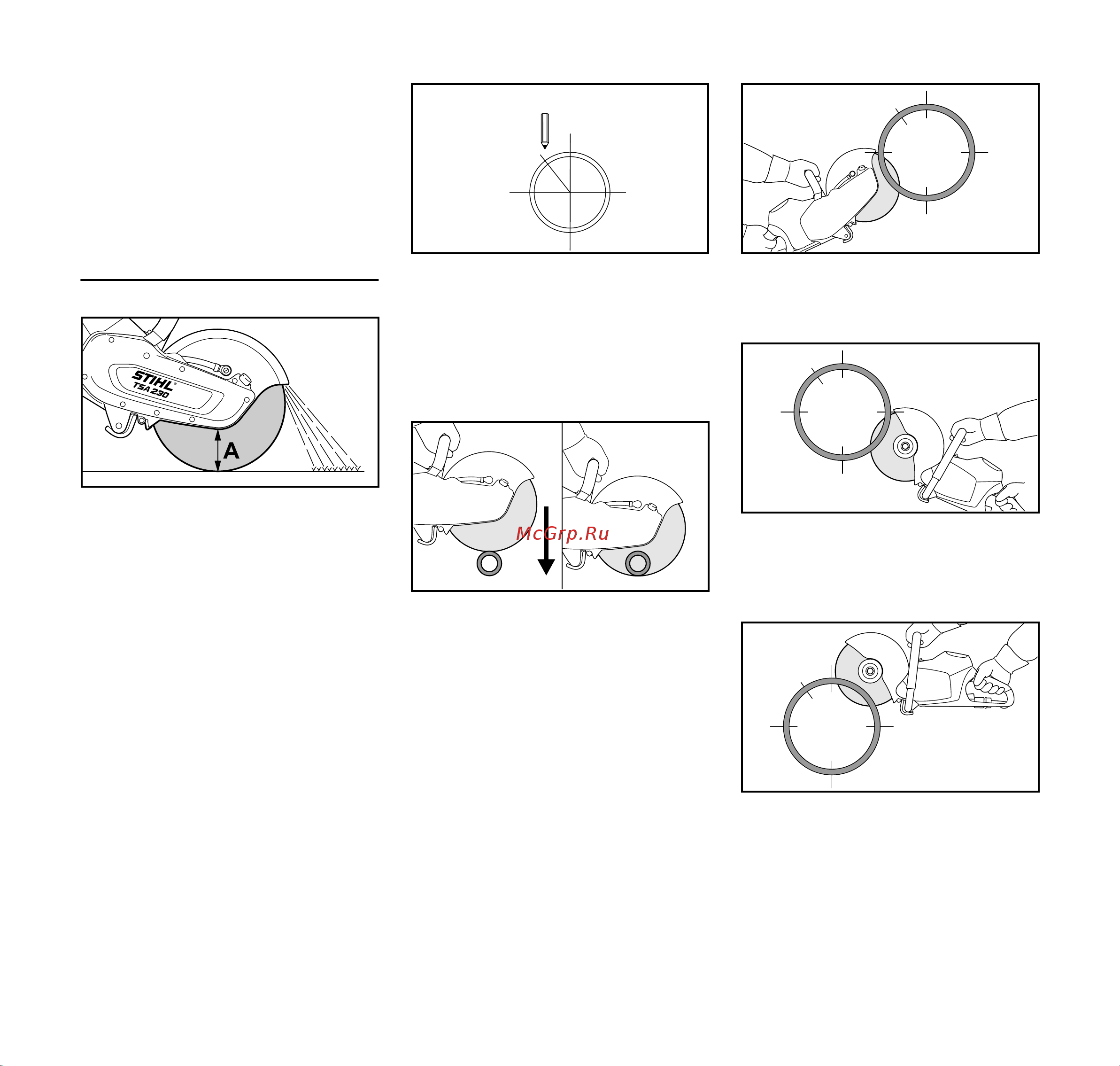 Stihl TSA 230 Руководство по эксплуатации онлайн [204/236] 768593