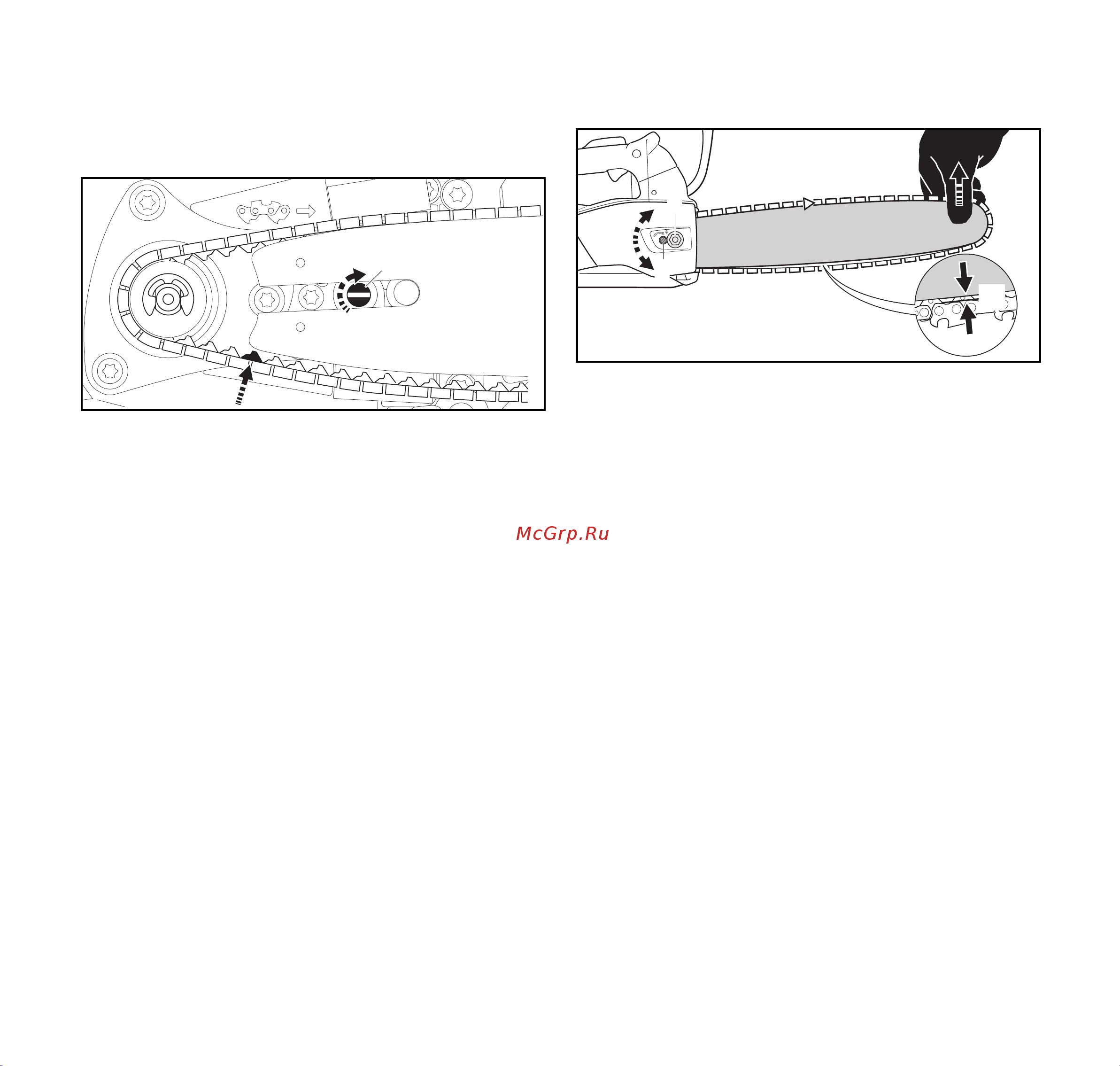 Stihl MSA 161 T 10 [124/180] Messa in tensione della catena