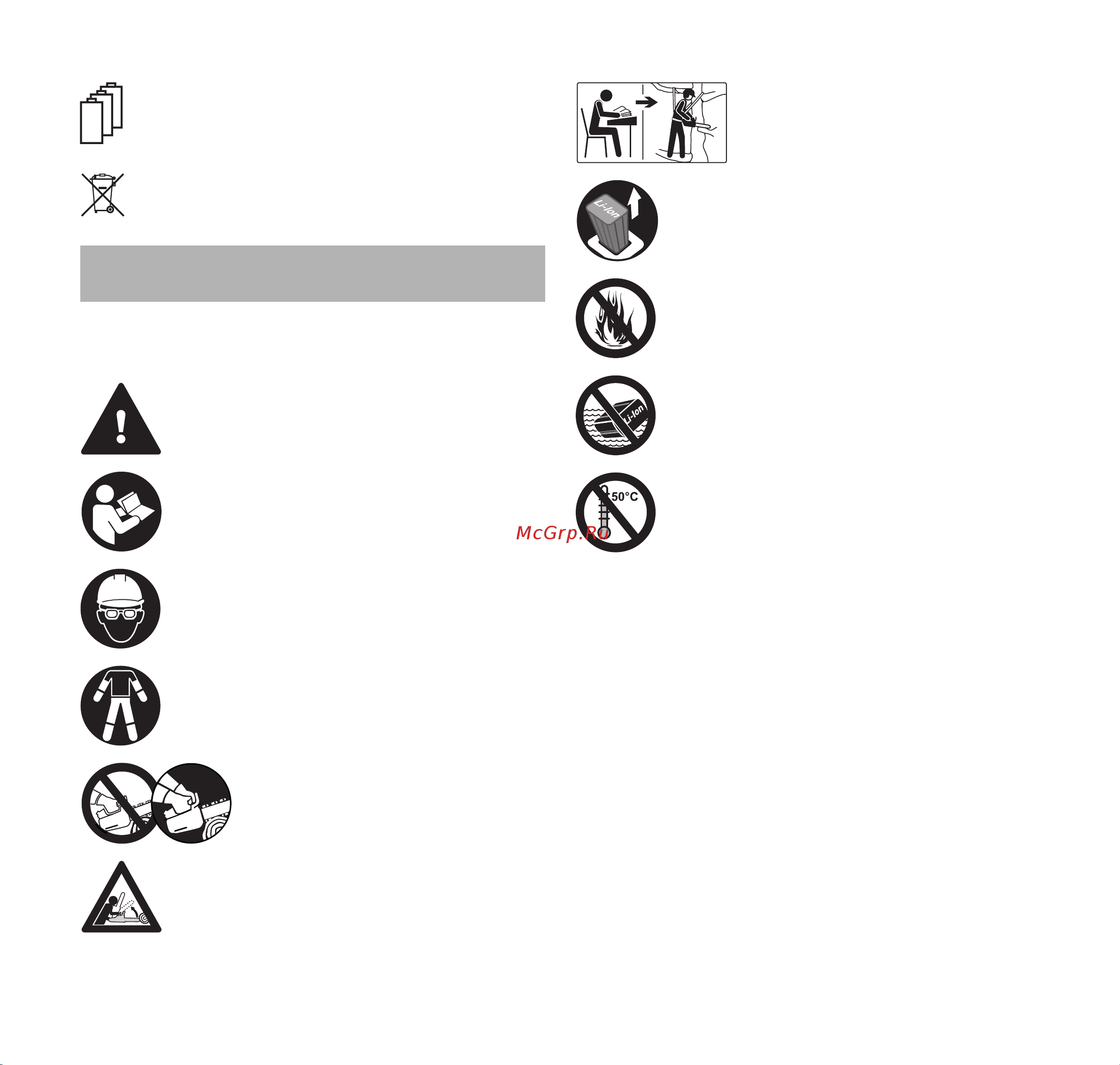 Stihl MSA 161 T 10 [43/180] Safety precautions