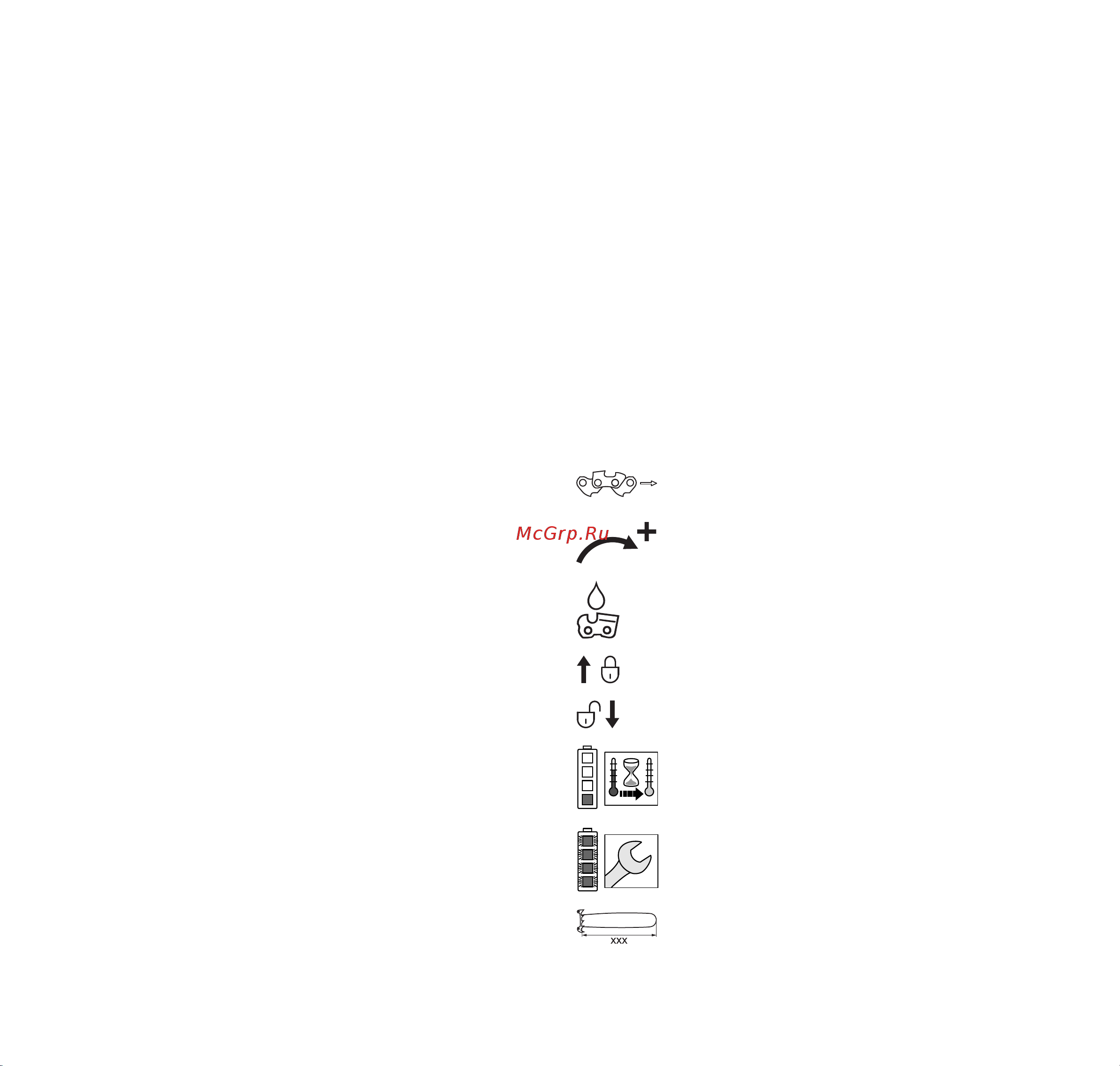 Stihl MSA 161 T 10 [6/180] Symbole